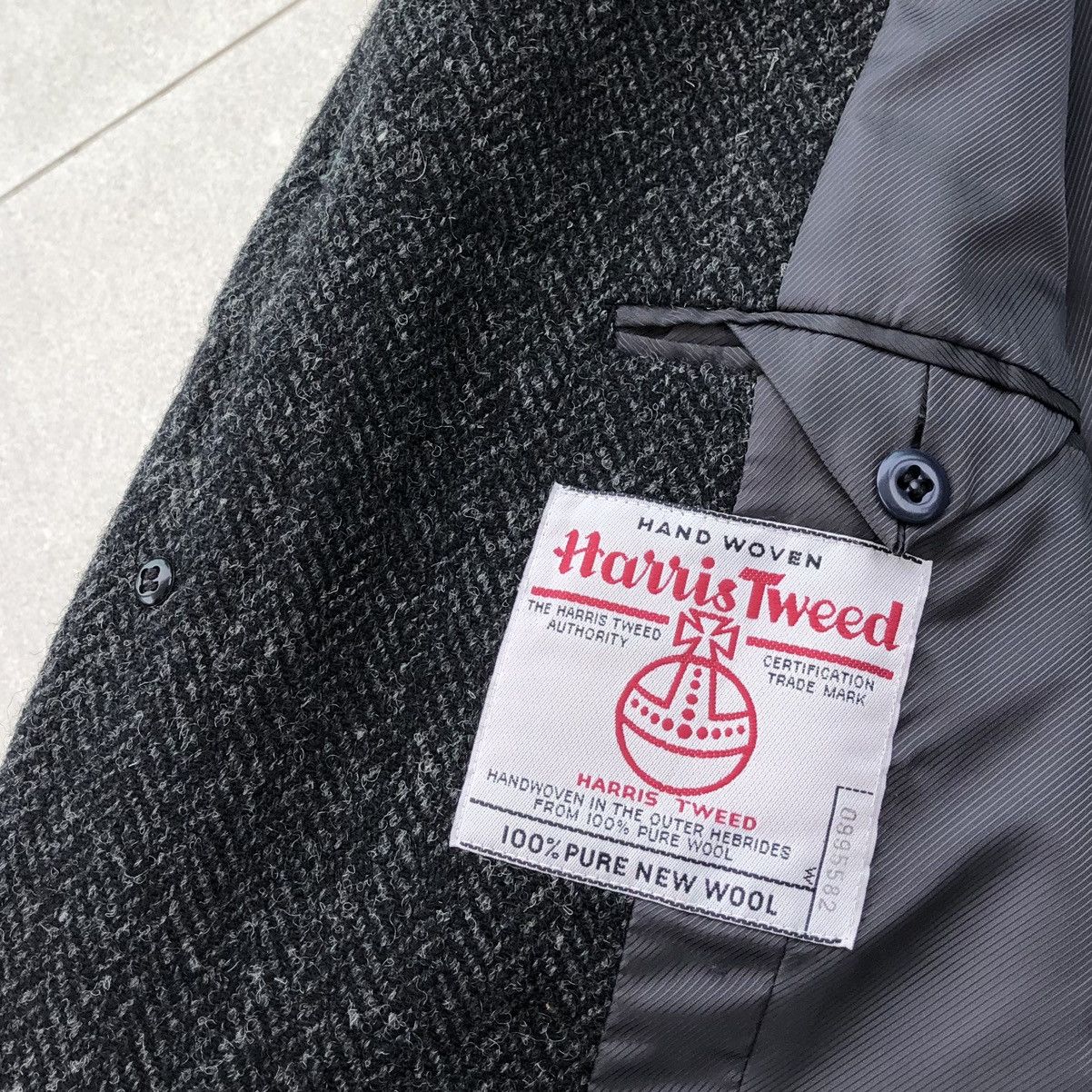 Harris Tweed Harris Tweed x AXCIKATE Wool Coat Jacket Size US M / EU 48-50 / 2 - 12 Thumbnail