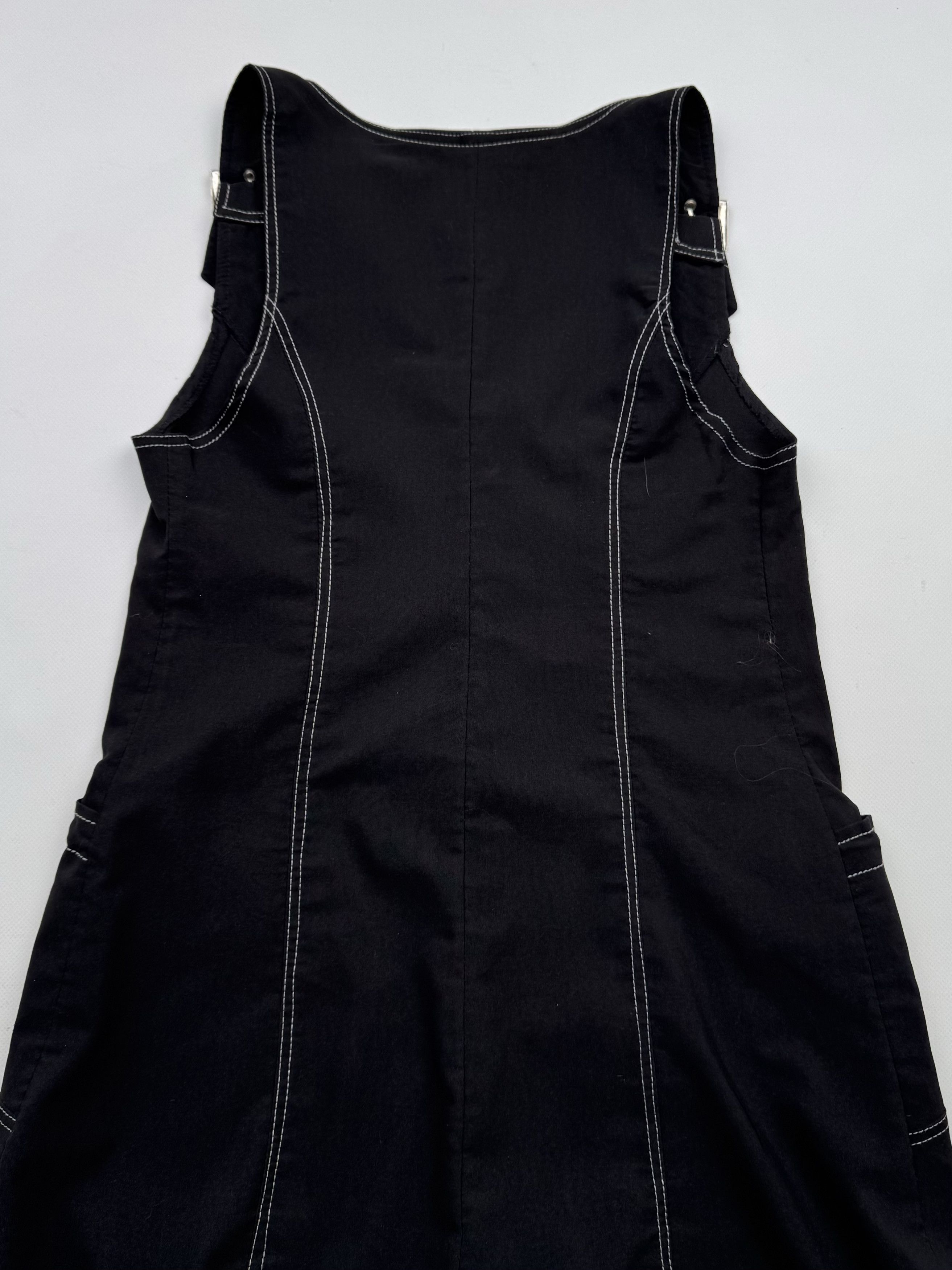 Vintage 90's Dress With Drawstrings and Belts B170(V8)E2 Size M / US 6-8 / IT 42-44 - 8 Thumbnail