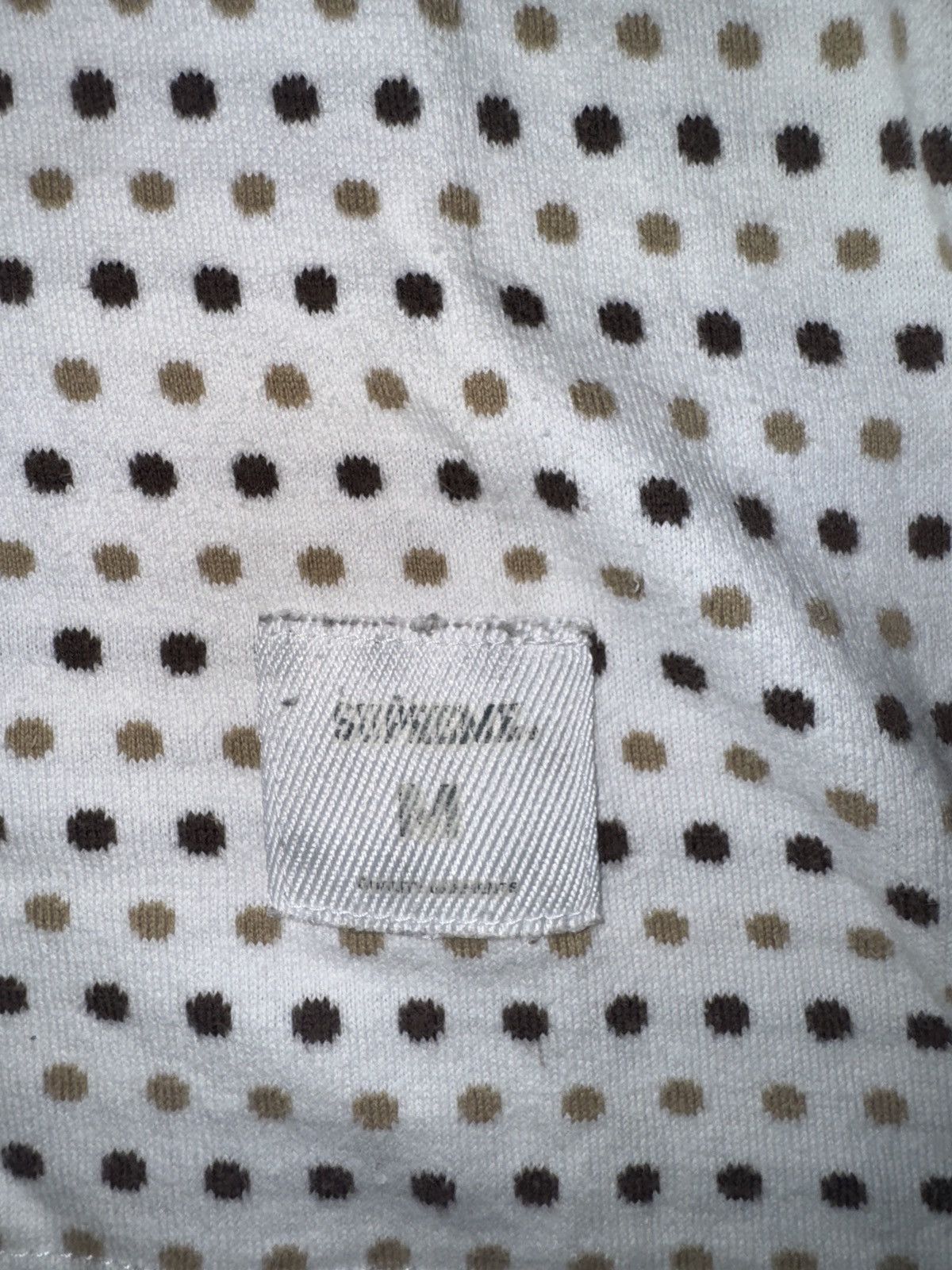 Supreme Supreme Polka Dot Long Sleeve FW09 Size US M / EU 48-50 / 2 - 11 Thumbnail