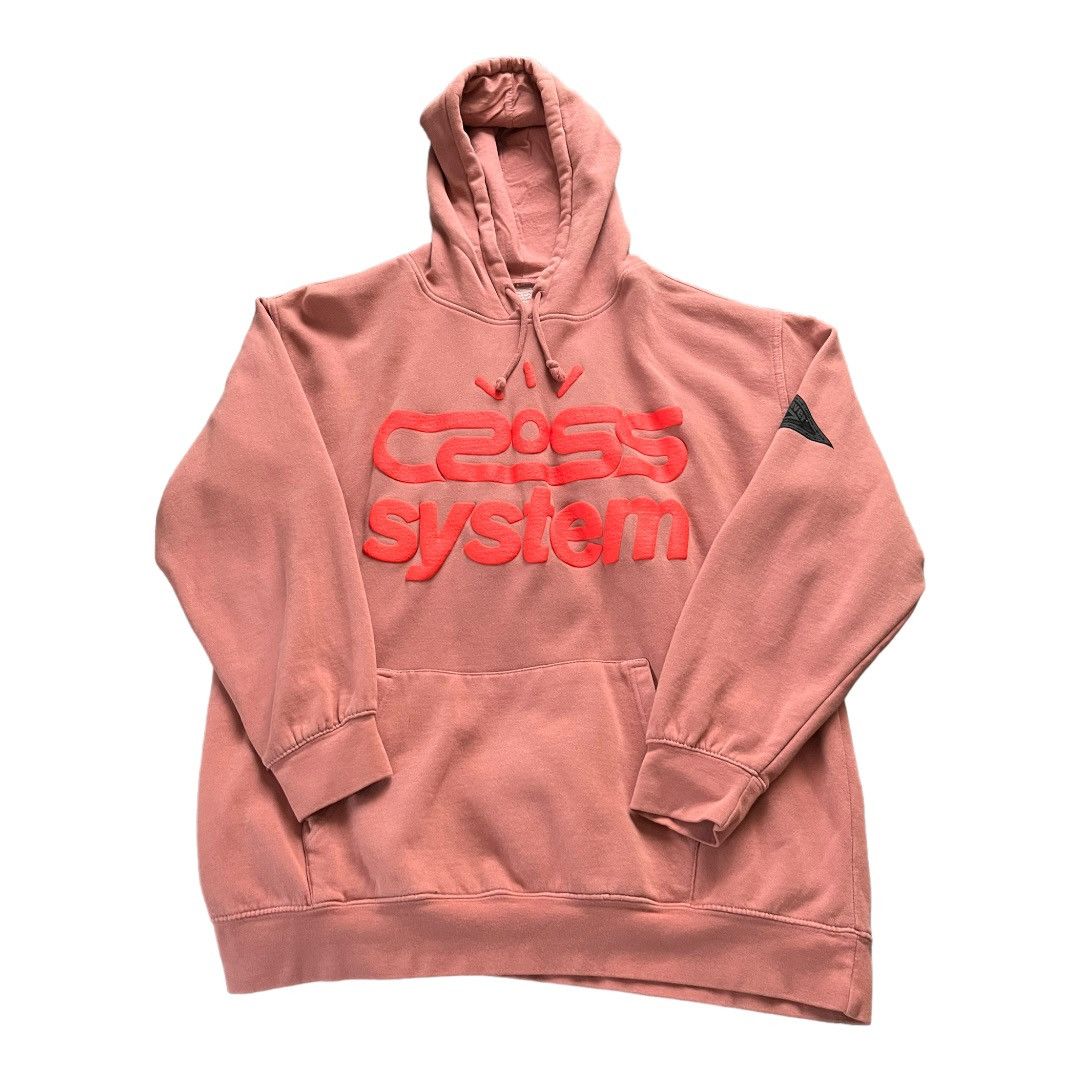 image of Cactus Clothing x Travis Scott Cactus Jack Cross System Hoodie XL in Red, Men's