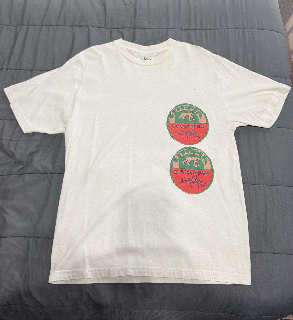 Travis Scott Travis Scott Utopia T-Shirt x 2 Size US L / EU 52-54 / 3 - 1 Thumbnail