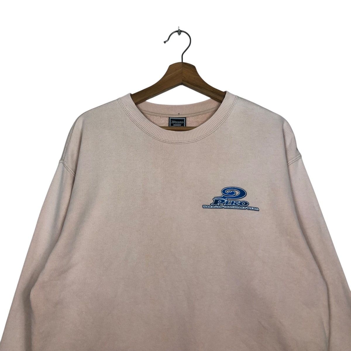 Japanese Brand × Vintage 📌Vintage Sweatshirt Crewneck Hawaiian Longboard Wear Piko Size US M / EU 48-50 / 2 - 4 Thumbnail