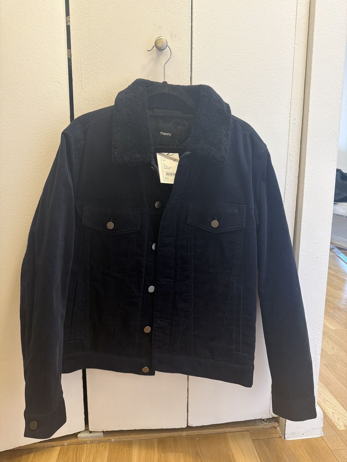 Theory Theory Neil Trucker Jacket in Stretch Cord Size US M / EU 48-50 / 2 - 1 Thumbnail