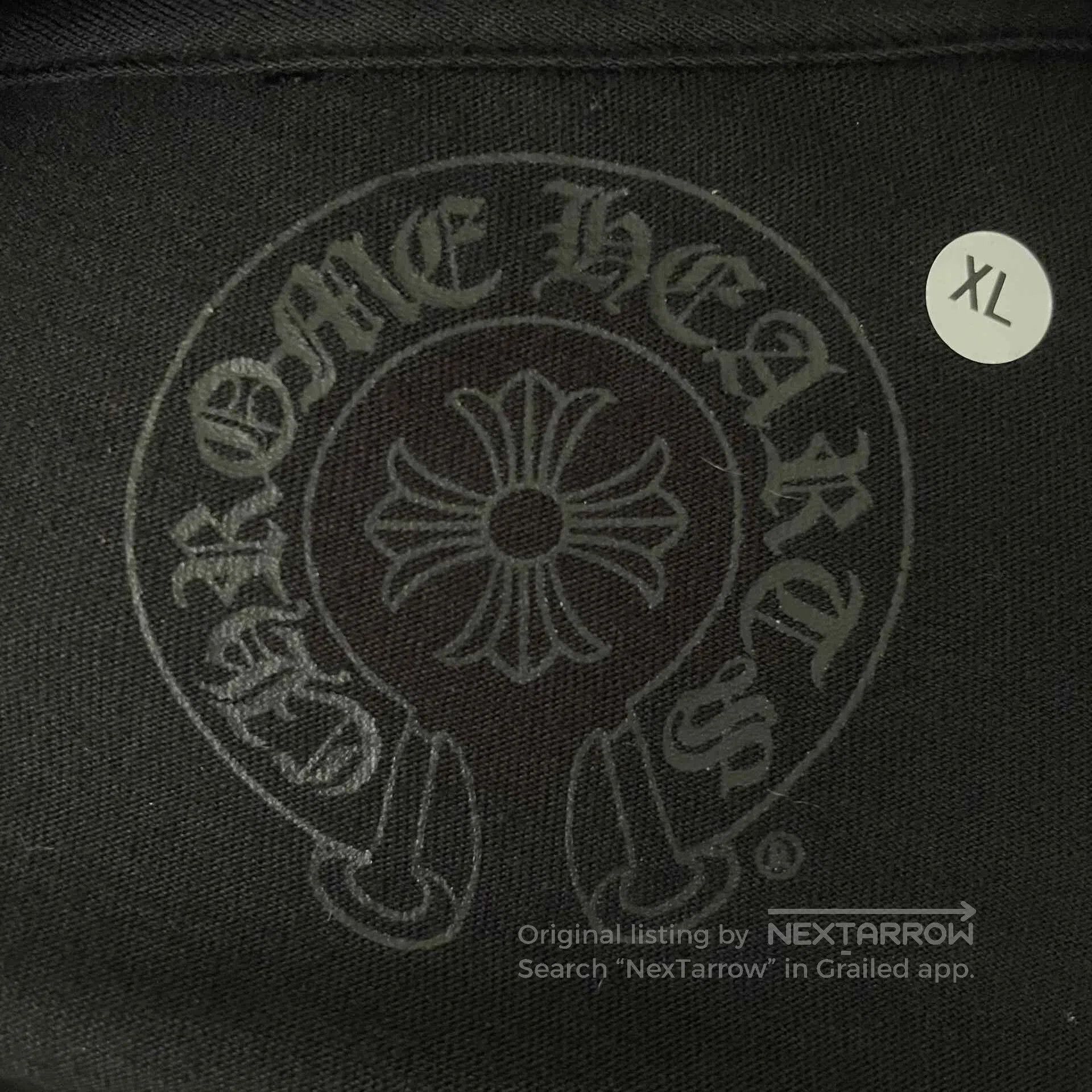 Chrome Hearts Chrome Hearts Mattyboy Horseshoe Cross Longsleeve. Size US XL / EU 56 / 4 - 6 Thumbnail