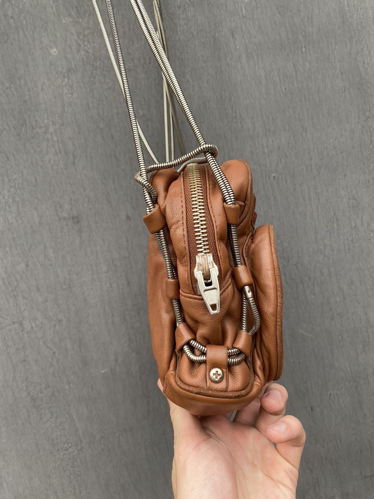Alexander Wang Alexander Wang Brenda crossbody Leather Brown bag Size ONE SIZE - 8 Thumbnail