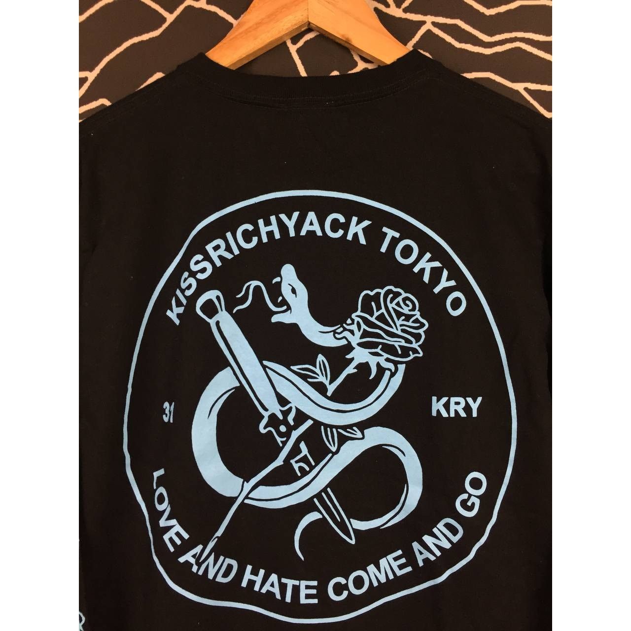 Japanese Brand Kryclothing Japanese Brand Kiss Rich Yack Long Sleeve Tee Size US M / EU 48-50 / 2 - 3 Thumbnail