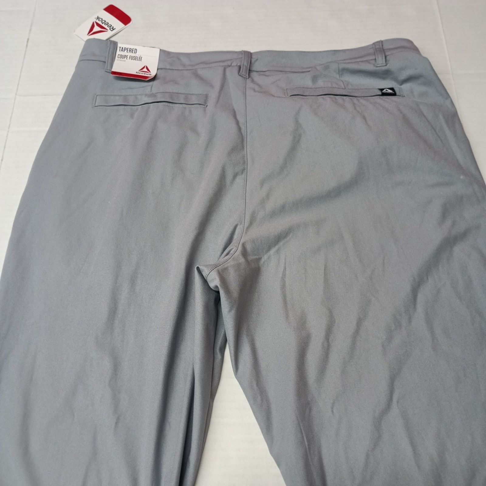 Reebok Reebok Tapered Pants Men's 30x32 Gray Moisture Management Size US 30 / EU 46 - 7 Thumbnail