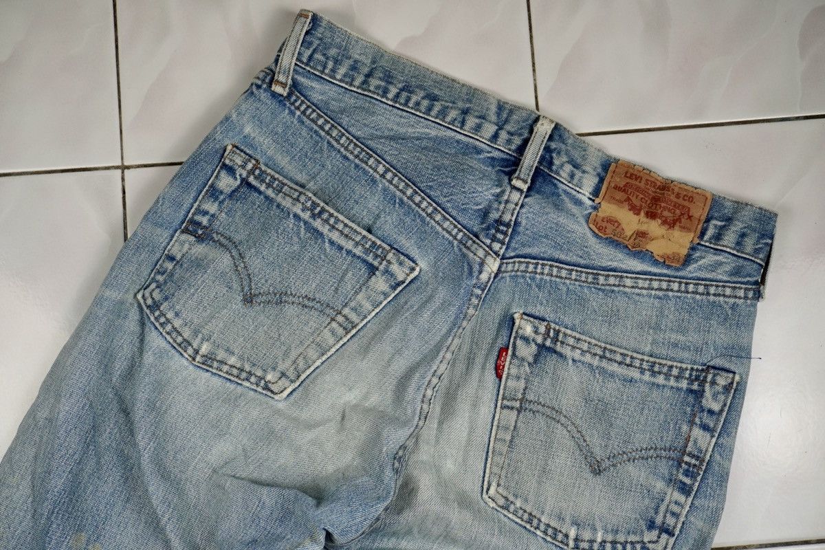 Levi's Vintage 90s LEVIS Big E 502xx redline selvedge grunge style Size US 30 / EU 46 - 17 Thumbnail