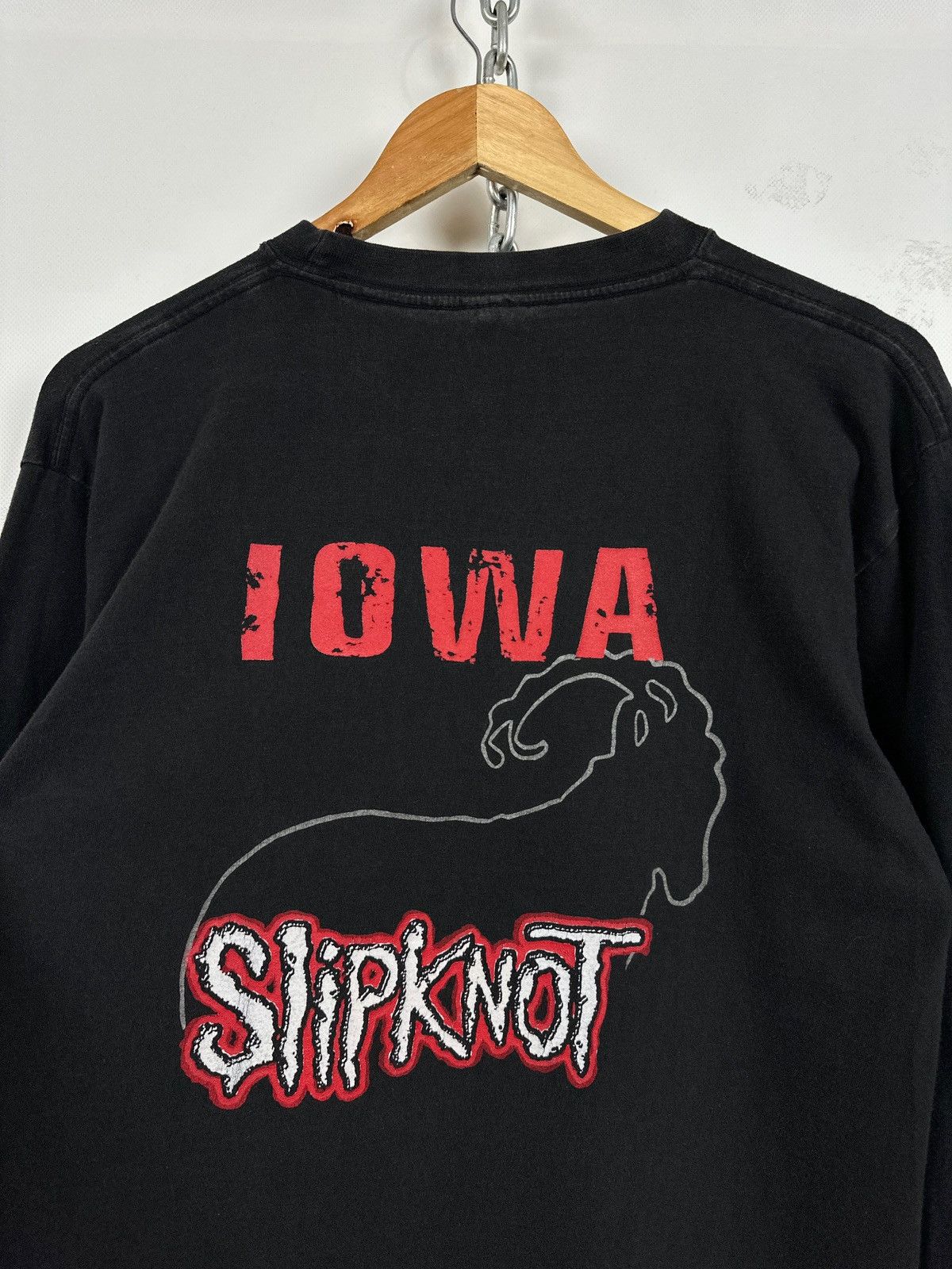 Band Tees Vintage Slipknot Iowa Band Long Sleeve T-Shirt Size US S / EU 44-46 / 1 - 22 Thumbnail