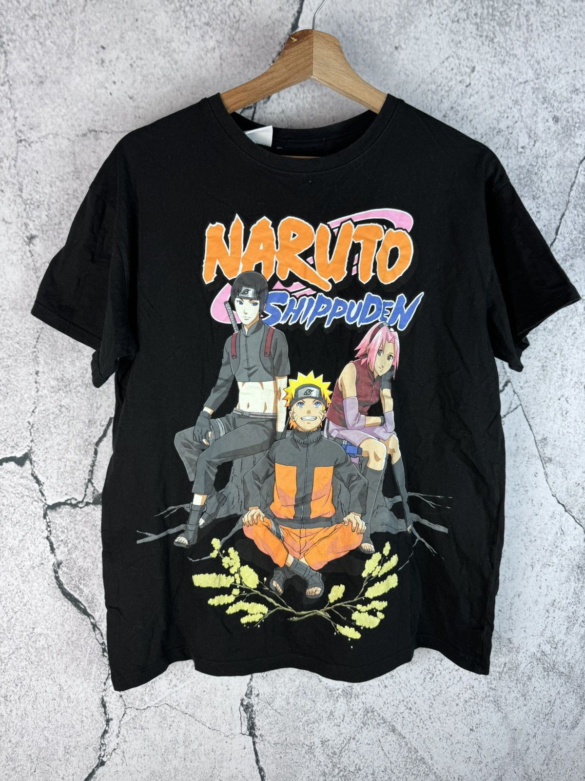 Naruto Sasuke Abandon Vintage T-Shirt ナルト Tシャツ Vintage Vintage Anime Naruto & Sasuke Shonen Jump T-Shirt