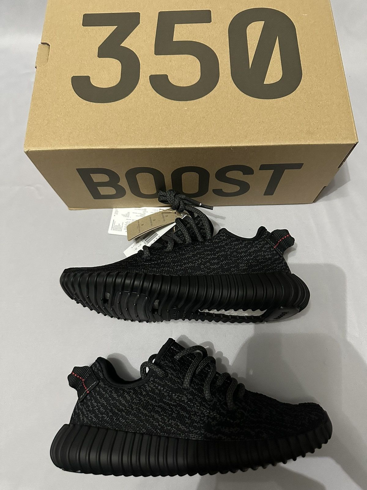 image of Adidas Yeezy Boost 350 V1 Pirate Black 2023 Release Shoes, Women's (Size 4)