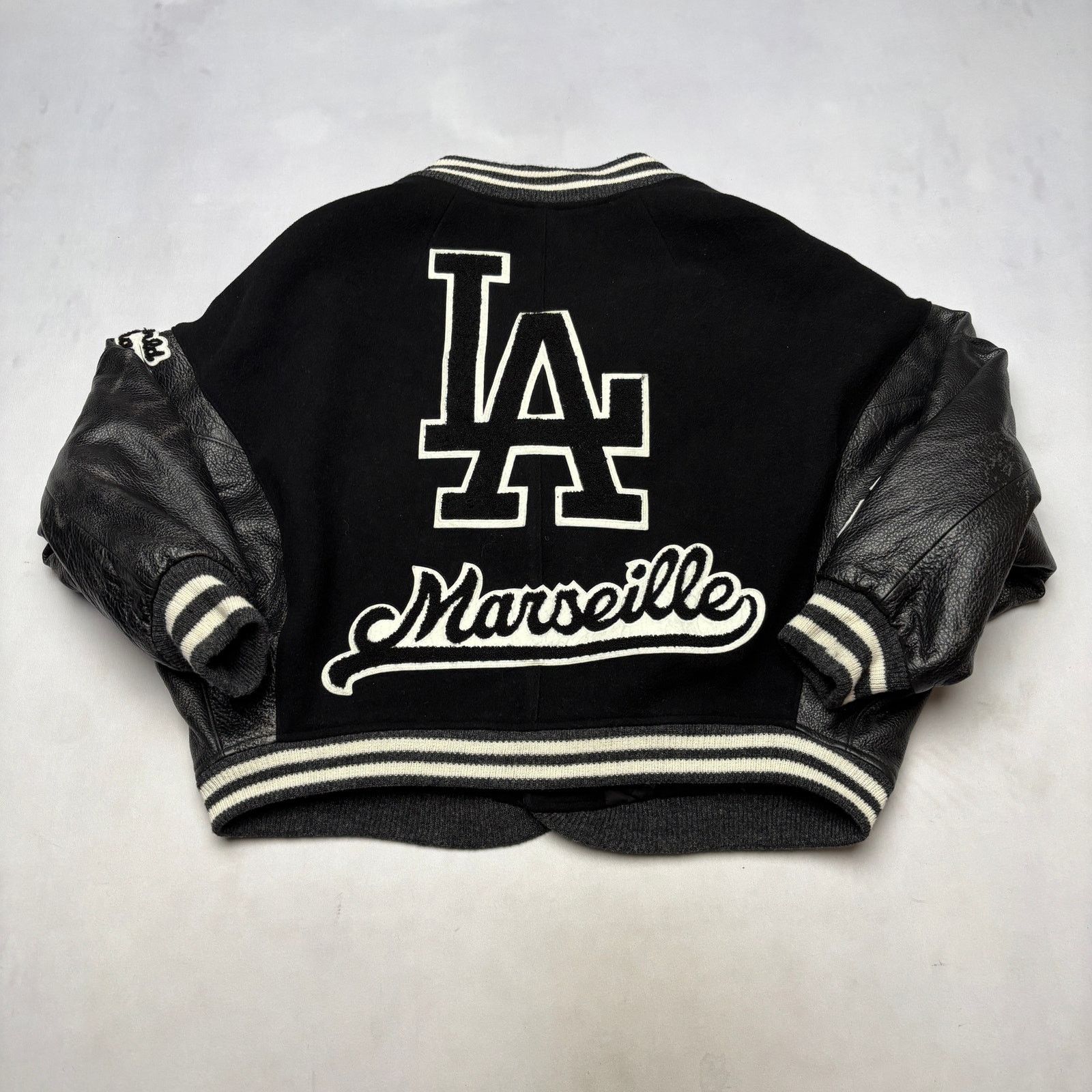 Other EZR Asymmetric Varsity Bomber Jacket Men's Small H. Lorenzo Size US S / EU 44-46 / 1 - 3 Thumbnail