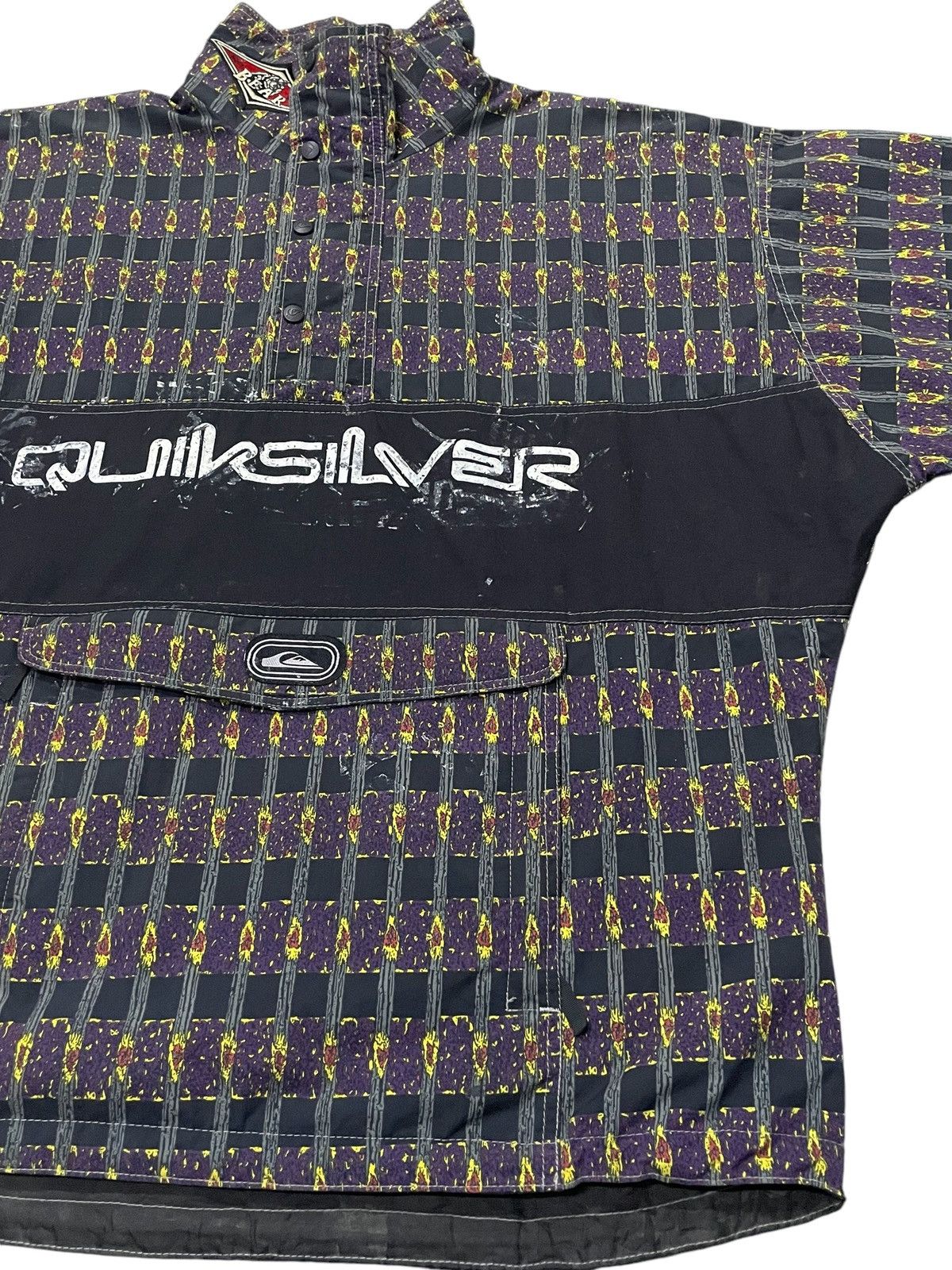 Billabong × Quiksilver × Vintage Vintage 80s Quiksilver X Bear Surf Anorak Jacket 🇦🇺 Made Size US XXL / EU 58 / 5 - 5 Thumbnail