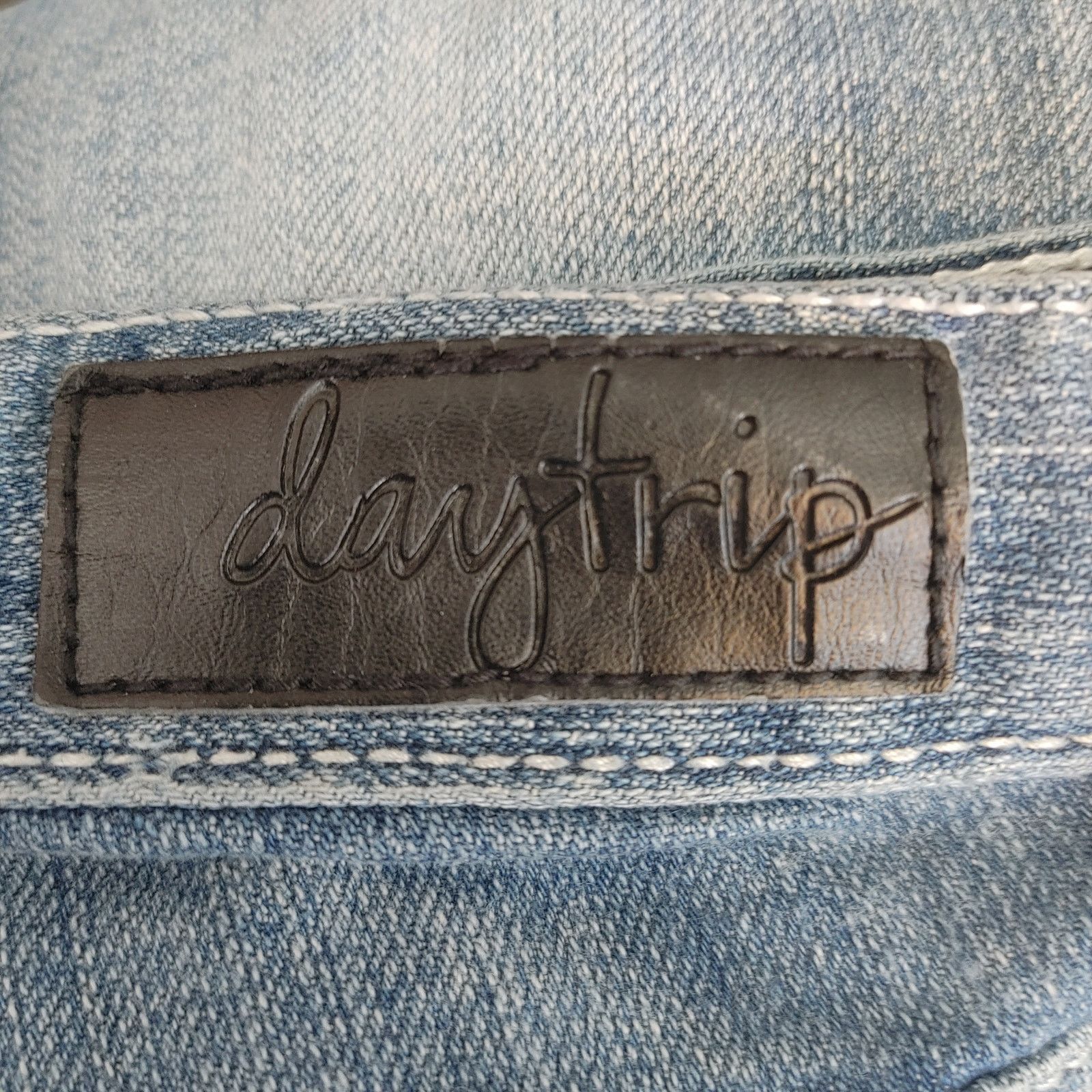 Other Day Trip Leo Womens 25 Navy Light Acid Wash Bootcut Jeans Size 26" / US 2 / IT 38 - 3 Thumbnail