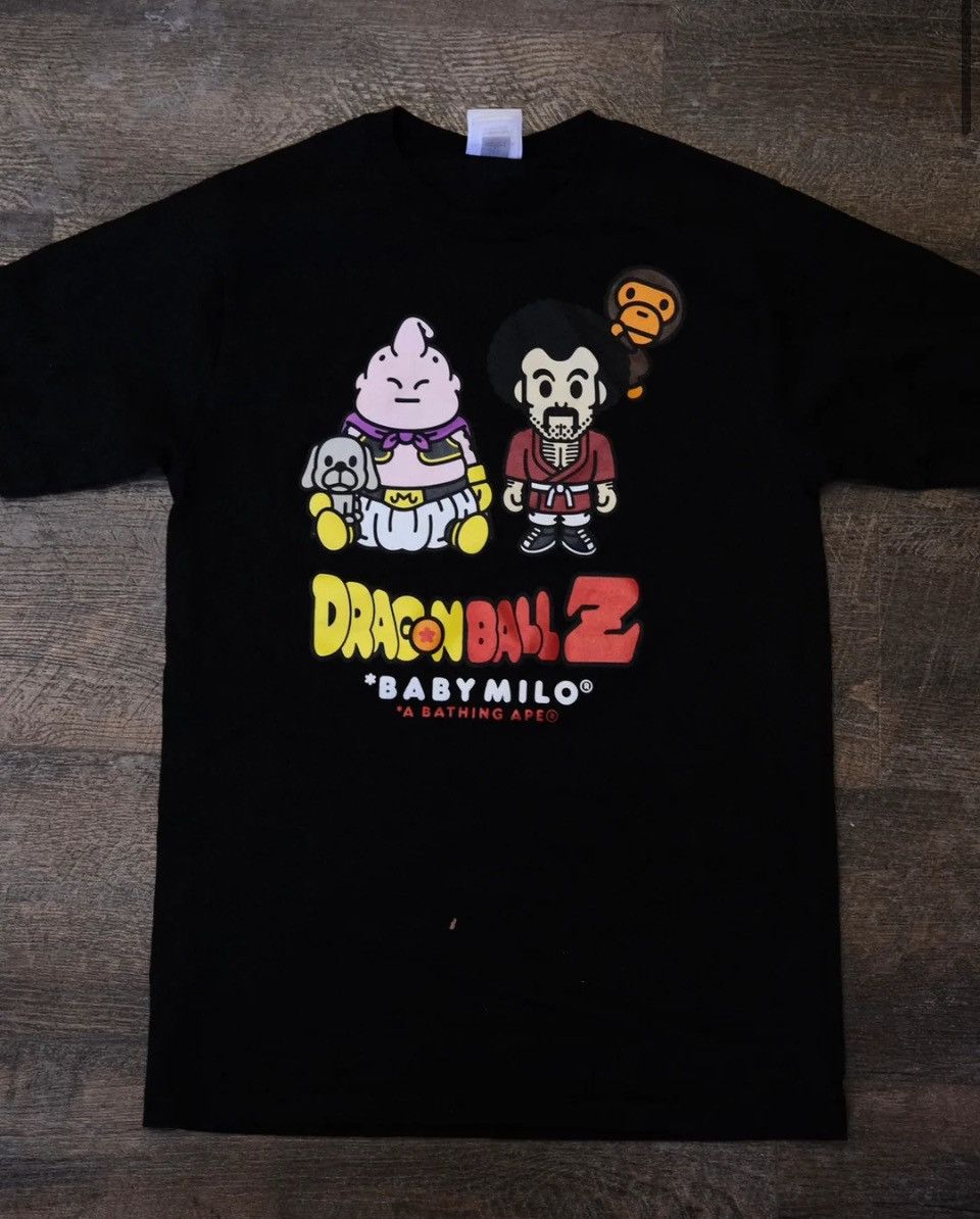 Bape Bape x Dragon Ball Z Majin Buu & Mr. Satan Baby Milo Tee 