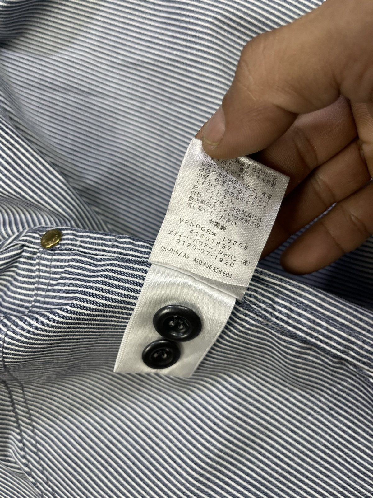 Eddie Bauer Eddie Bauer Hickory Stripe Utility Overshirt Jacket Size US L / EU 52-54 / 3 - 15 Thumbnail