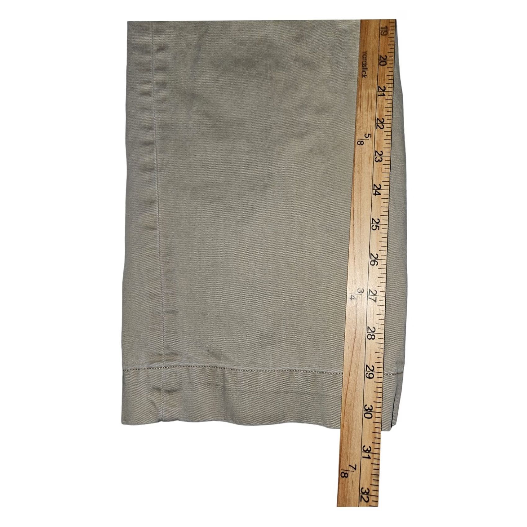 Polo Ralph Lauren Polo Ralph Lauren Chino Pants Men 35x30.5 Khaki Classic Fit Beige Cotton Flat Front Straight 30.5 Inseam Preppy City School Mens Size US S / EU 44-46 / 1 - 7 Thumbnail