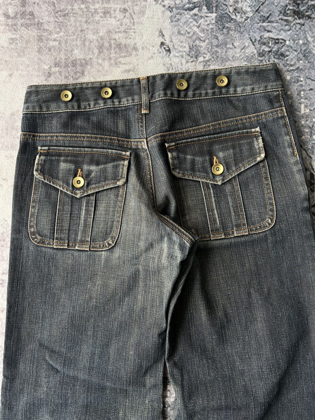 Tornado Mart Tornado Mart Lose Flared Pants Size US 30 / EU 46 - 7 Thumbnail