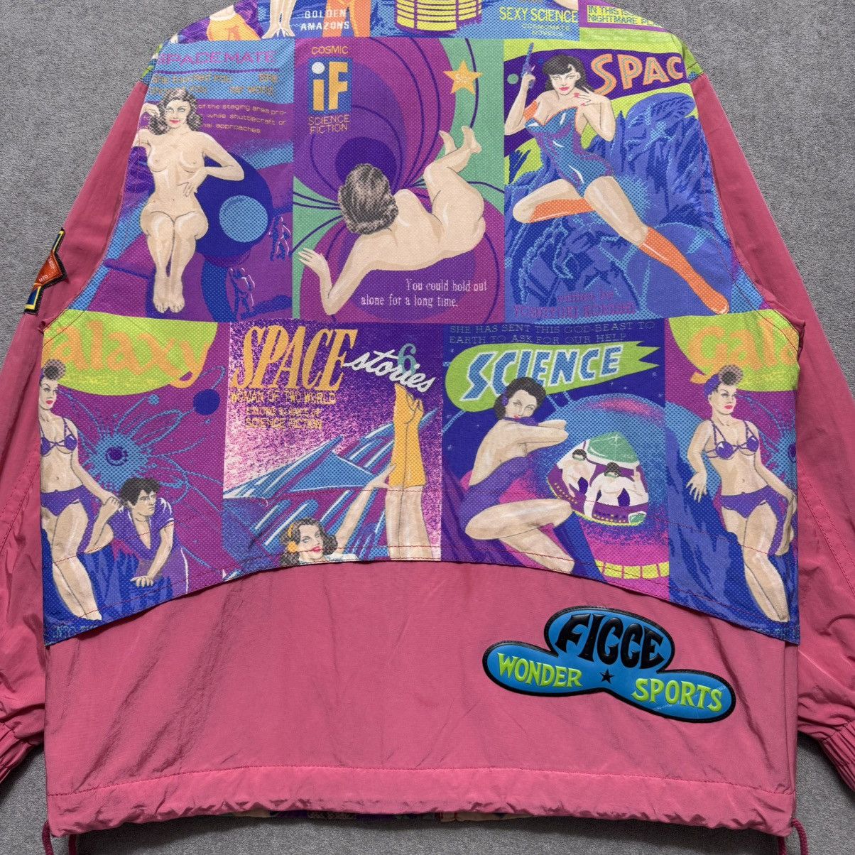 Goldwin 90s Ficce Uomo Yoshiyuki Konishi Cosmic Sci-Fi Jacket Size US S / EU 44-46 / 1 - 17 Thumbnail