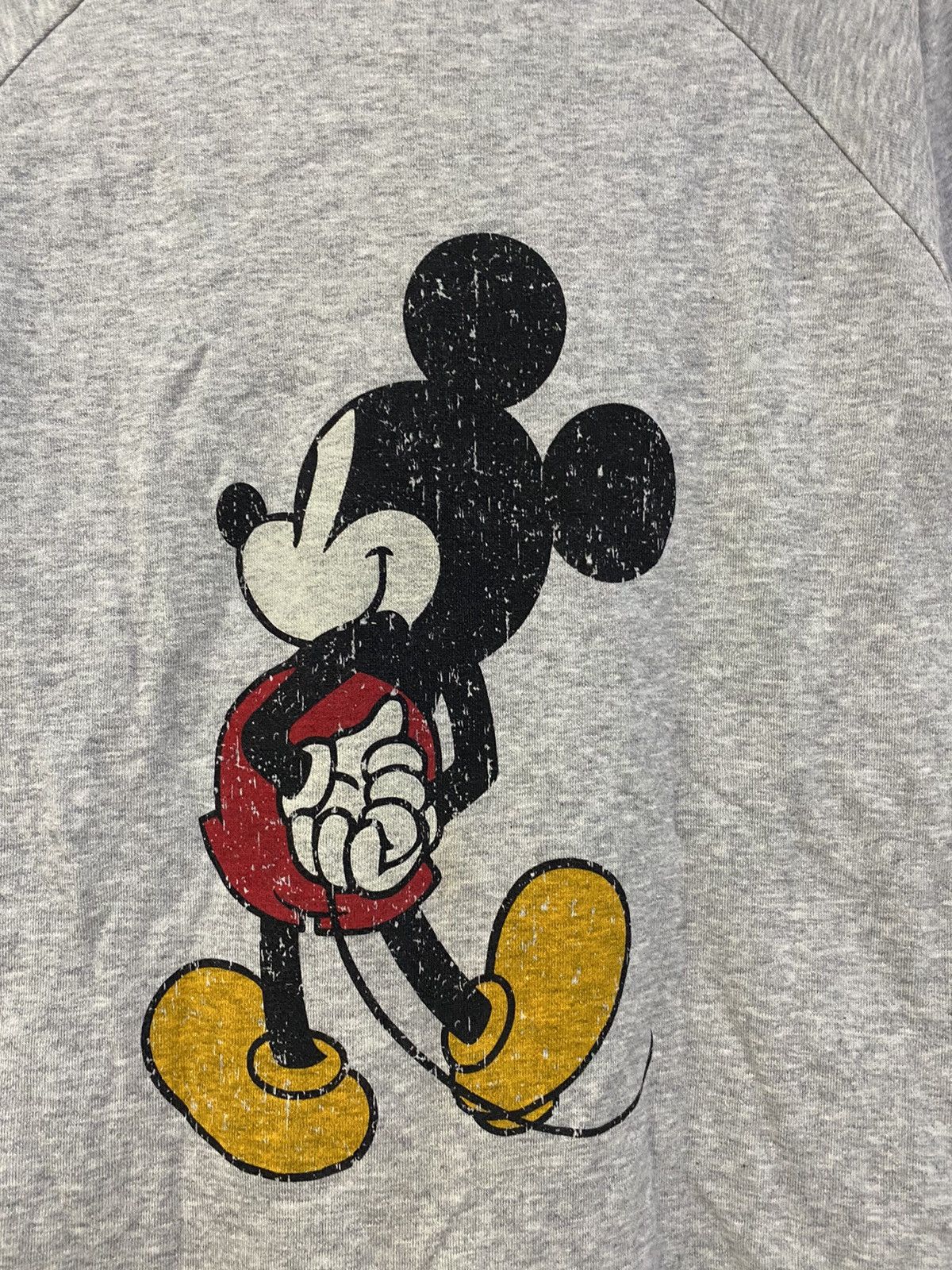 Beams Plus BEAMS X MICKEY MOUSE MIRROR PRINT DISTRESS SWEATSHIRT Size US S / EU 44-46 / 1 - 7 Thumbnail
