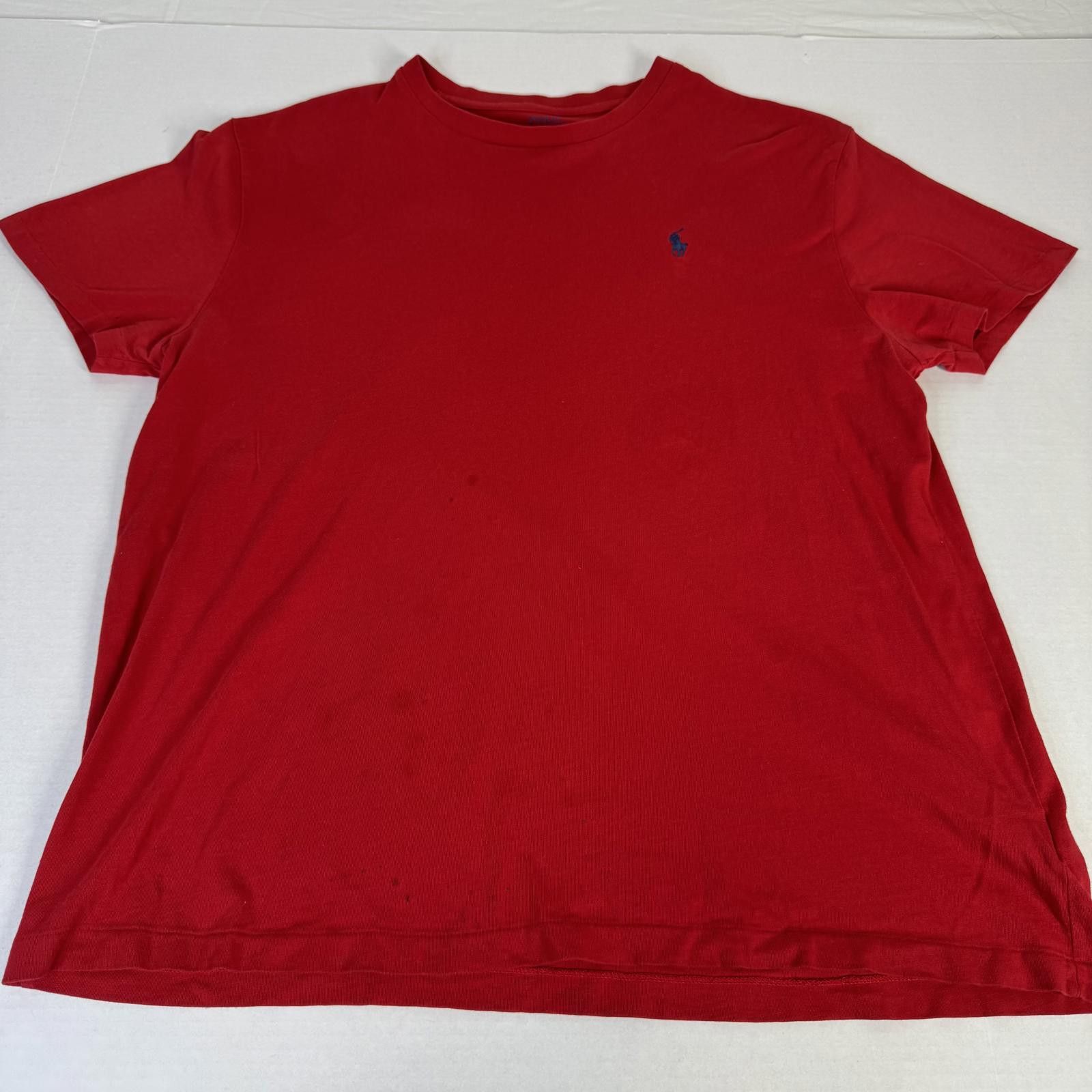 Polo Ralph Lauren Ralph Lauren Red T-Shirt Short Sleeves Size L Size US L / EU 52-54 / 3 - 1 Thumbnail