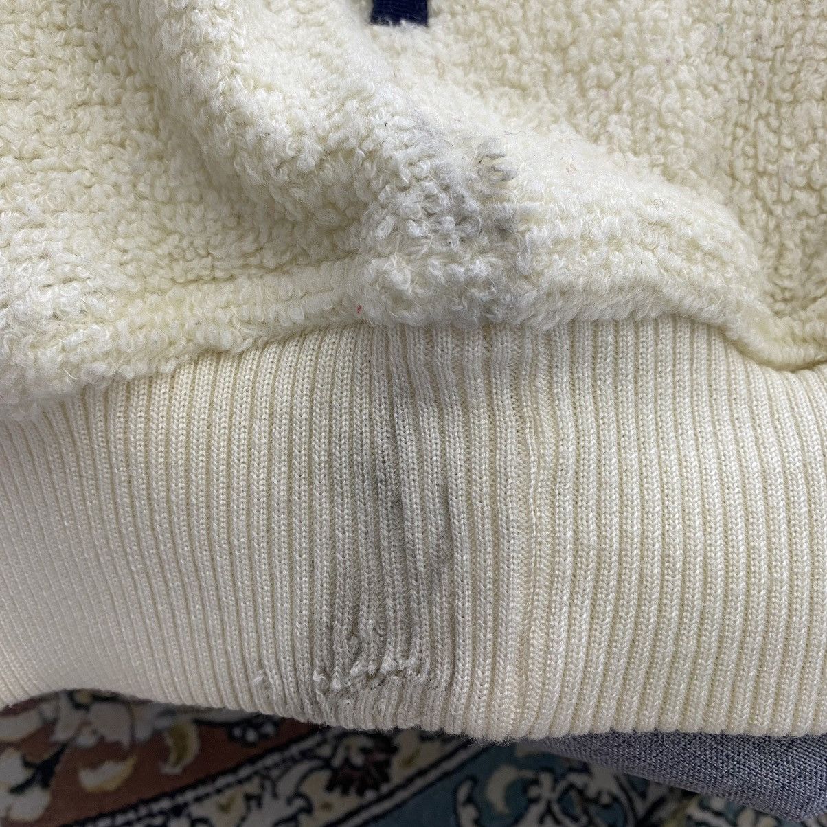 Vintage Vintage ARNOLD PALMER RENOWN Deep Pile Sherpa V-neck Cream Size US L / EU 52-54 / 3 - 6 Thumbnail