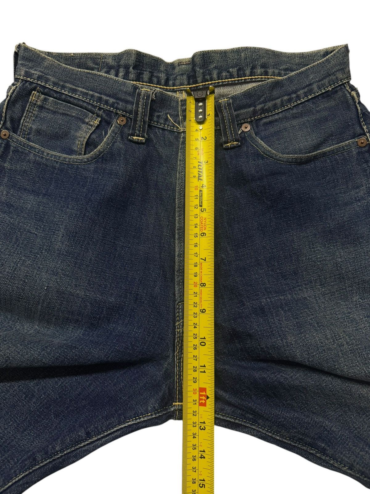 Denime Vintage 00s DENIME Lot 578 Japanese Selvedge Denim Jeans W30 Size US 30 / EU 46 - 19 Thumbnail