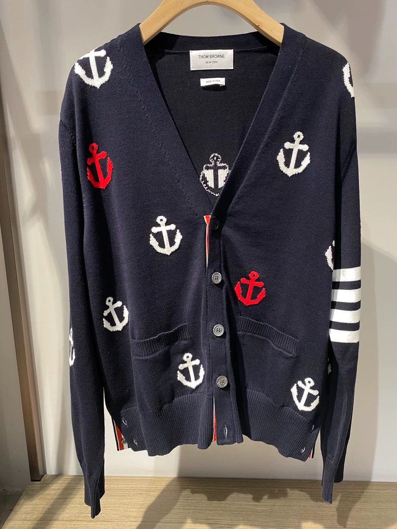 Thom Browne Thom Browne Knitted cardigans Size US XL / EU 56 / 4 - 3 Thumbnail