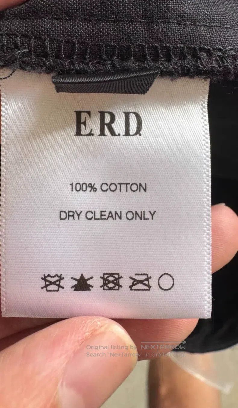 Enfants Riches Deprimes Enfants Riches Deprimes Black Corduroy Poetry Patch Wrinkl Size US 32 / EU 48 - 4 Thumbnail