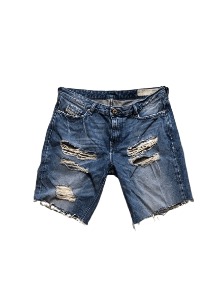 Diesel Diesel Regular Slim Straight Low Waist Denim Shorts Size 29 Size US 29 - 1 Thumbnail