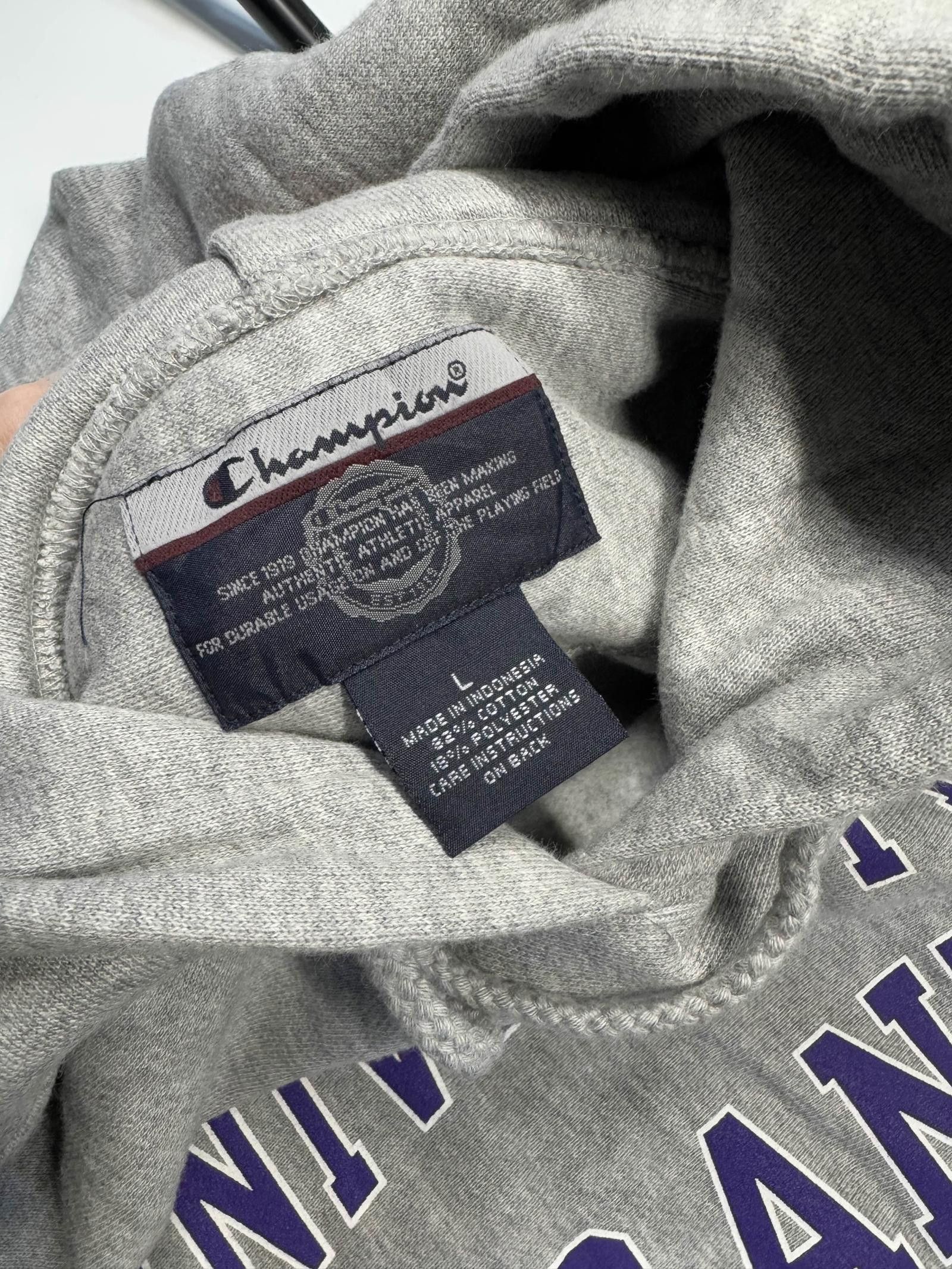 Champion Vintage Champion Scranton University Hoodie Large - Grey Size US L / EU 52-54 / 3 - 3 Thumbnail