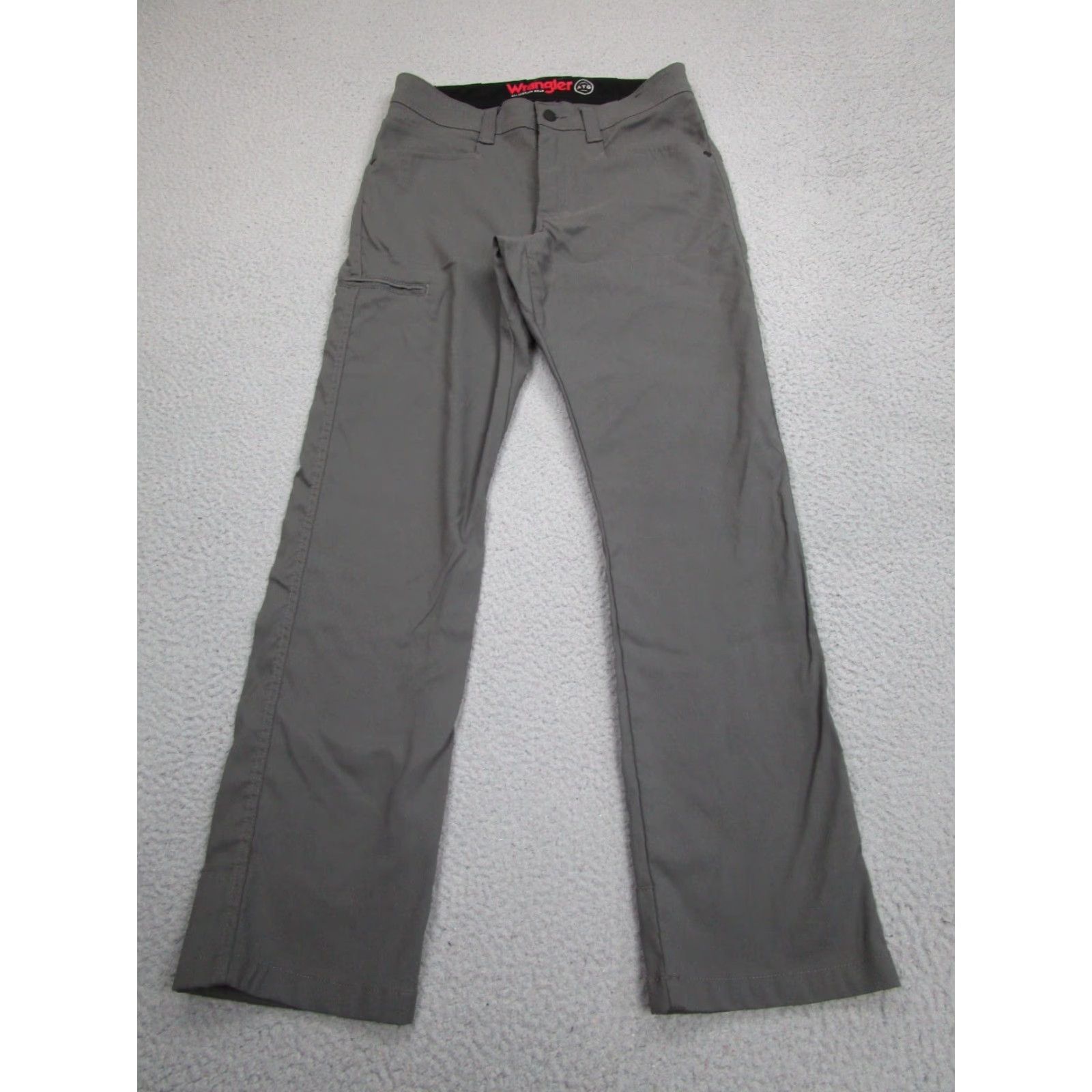 Wrangler VINTAGE is not applicable; title: Wrangler Pants Mens 30x30 Gray ATG All Terrain Gear Hiking Outdoor Khakis Size US 30 / EU 46 - 2 Thumbnail