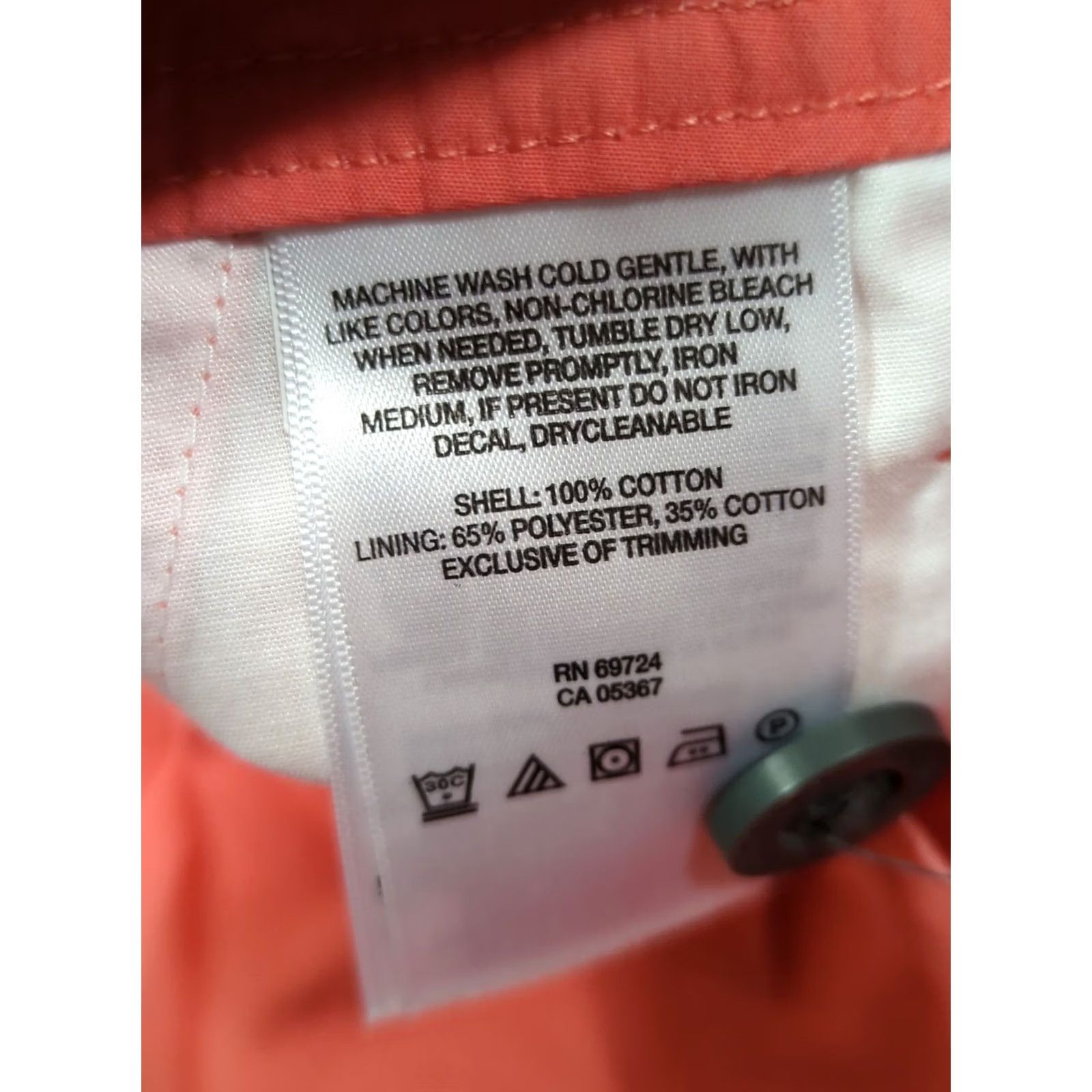 Vintage Columbia Chino Shorts Men 40 Regular Salmon Outdoor Golf Casual Travel Slim Fit/Regular Size US 40 / EU 56 - 6 Thumbnail