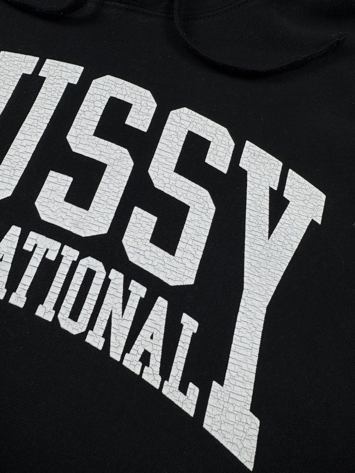 Stussy Vintage Stussy International Relaxed Washed Black Hoodie Size US M / EU 48-50 / 2 - 7 Thumbnail