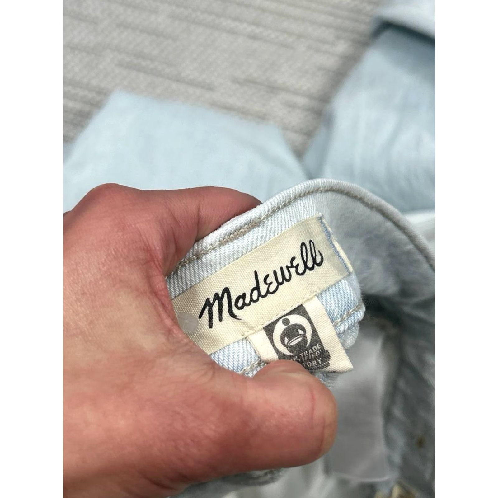 Madewell Madewell The Perfect Vintage Jeans Womens 26 Petite Blue Denim Mid Rise 26x26 Size 26" / US 2 / IT 38 - 7 Thumbnail