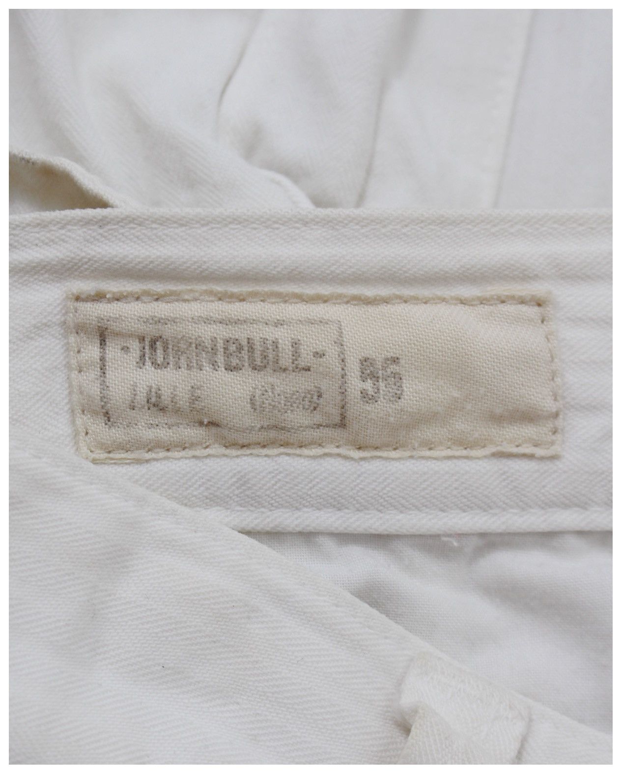 Japanese Brand × Johnbull × Vintage 2000S JOHNBULL HEAVY WHITE UTILITY CARGO PANTS Size US 30 / EU 46 - 9 Thumbnail
