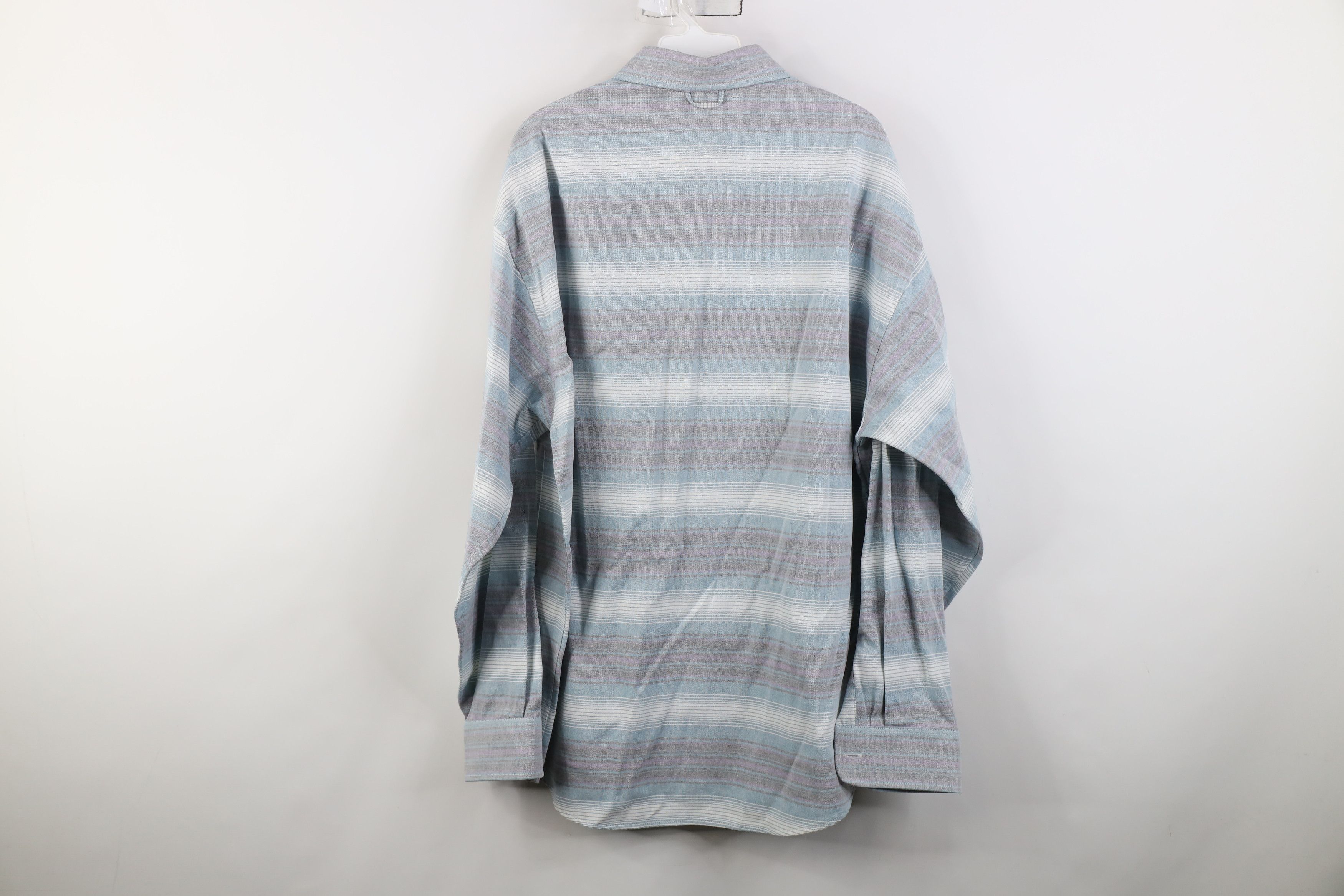 Vintage Vintage 90s Streetwear Heavy Cotton Oxford Button Down Shirt Size US L / EU 52-54 / 3 - 10 Thumbnail