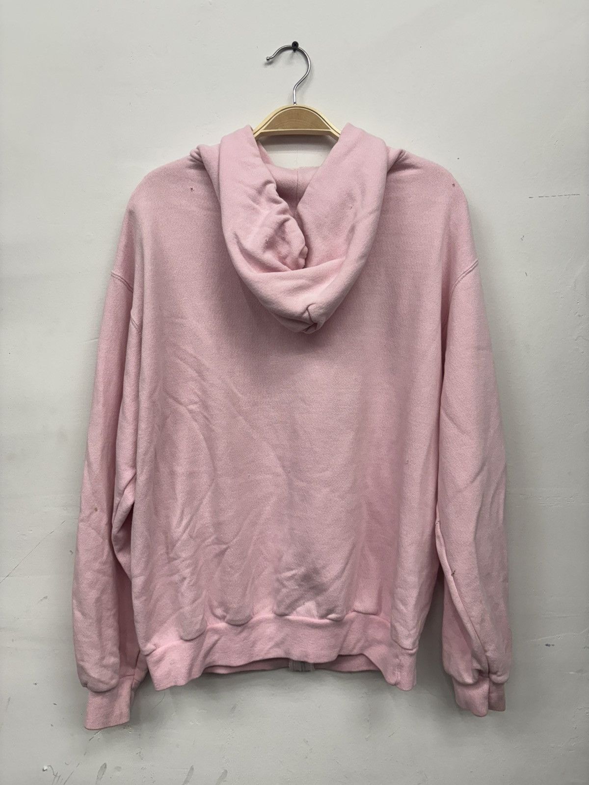 Hanes Pink Hanes zip up with cool distressing Size US L / EU 52-54 / 3 - 2 Thumbnail