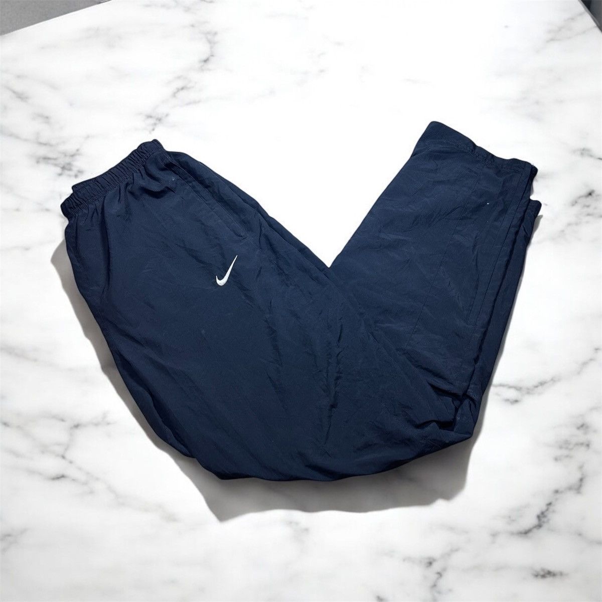 Nike × Vintage Nike Trackpants Black Size US 32 / EU 48 - 1 Thumbnail