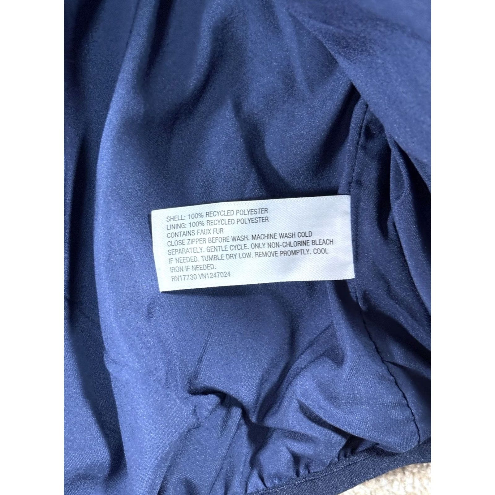 Vintage Blazer Shirt Jacket Mens XL Blue Fleece Long Sleeve Rose Print Puffer Breathable Pocket Stand-Up Collar Casual Travel Workwear Size US XL / EU 56 / 4 - 6 Thumbnail