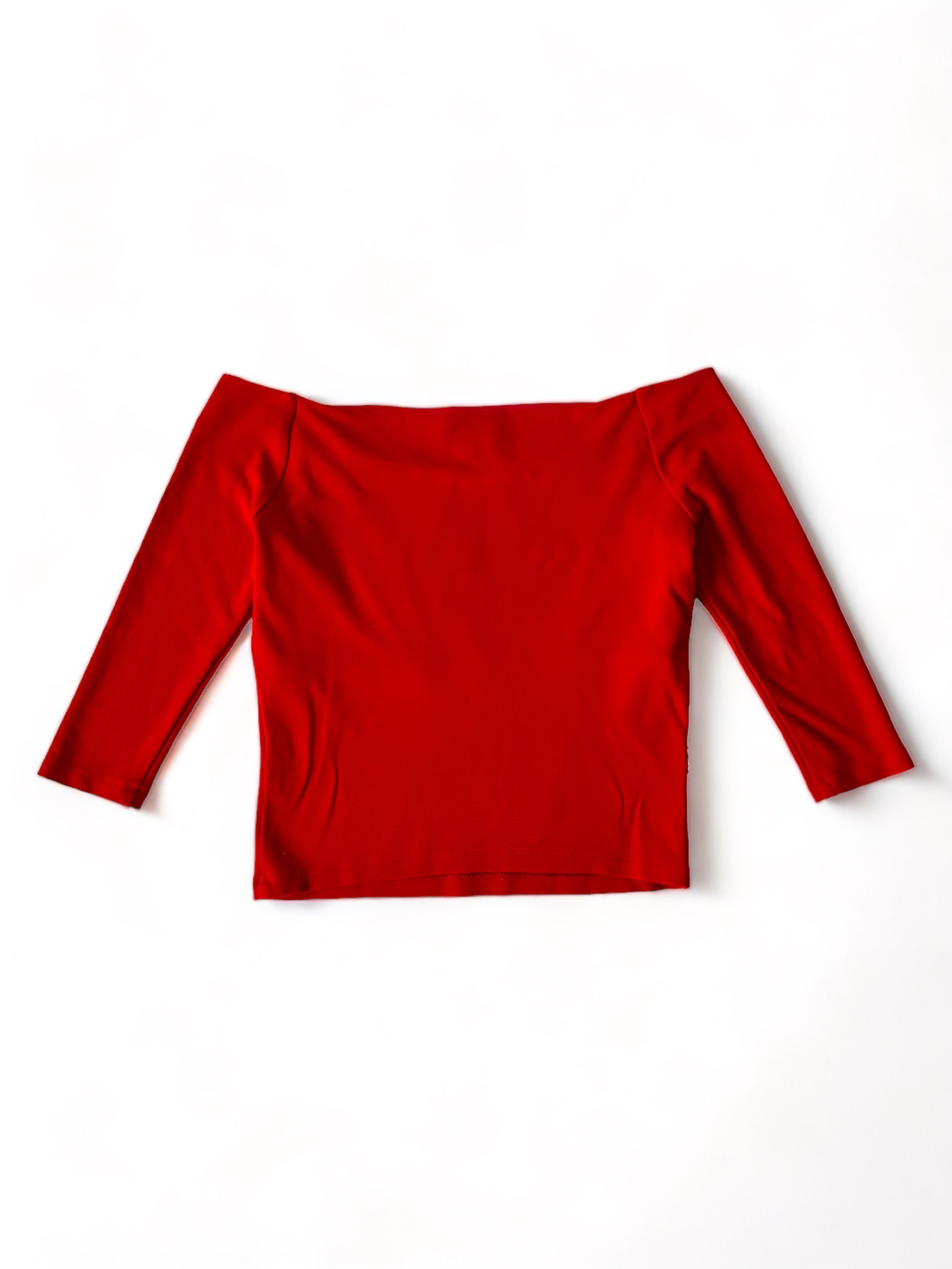 Miss Sixty y2k Miss Sixty Open Shoulder Top (S) Size S / US 4 / IT 40 - 2 Thumbnail