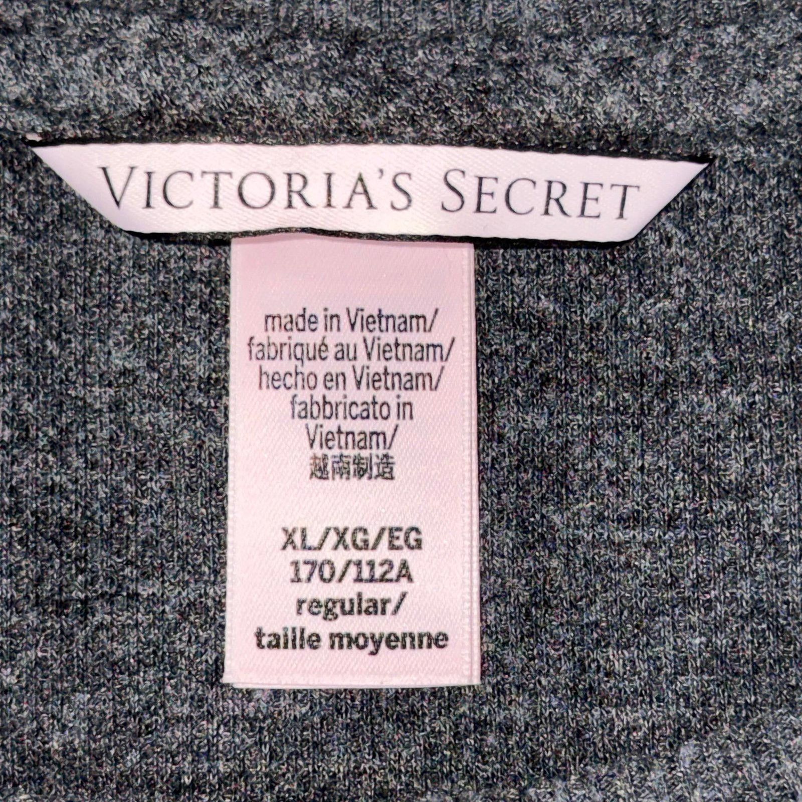 Other Victoria's Secret Women's Grey XL T-Shirt Size XL / US 12-14 / IT 48-50 - 3 Thumbnail