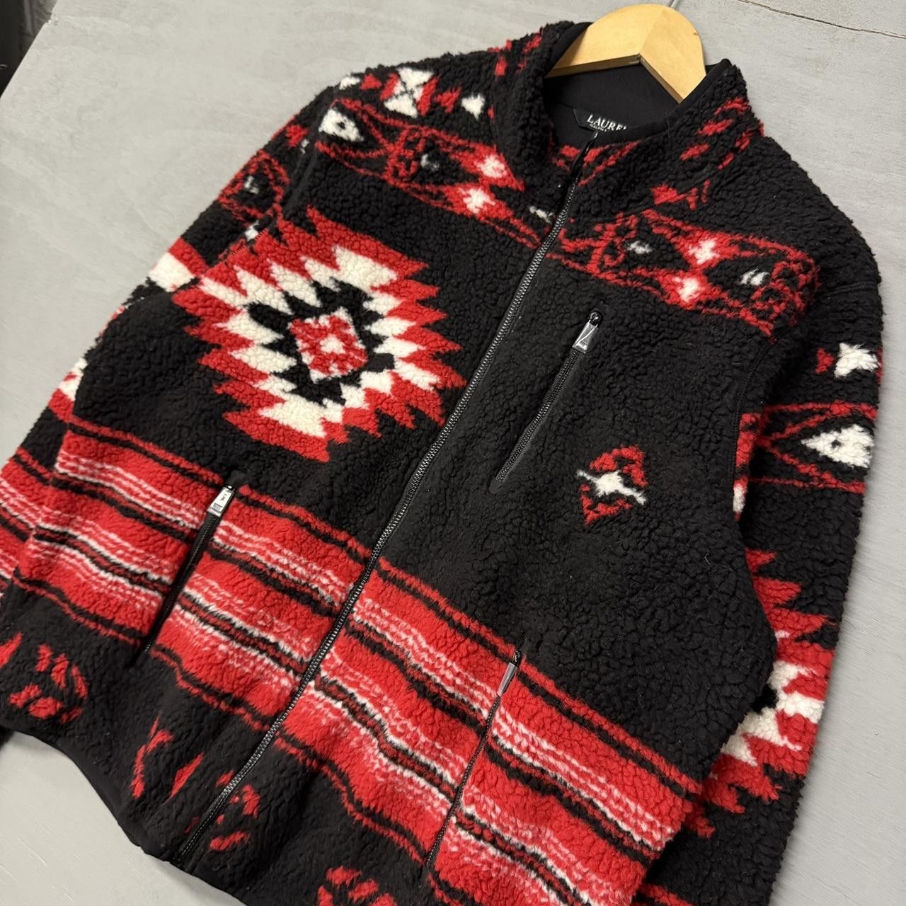 Lauren Ralph Lauren Lauren Ralph Lauren Aztec Fleece Jacket Women’s XL Size XL / US 12-14 / IT 48-50 - 2 Thumbnail