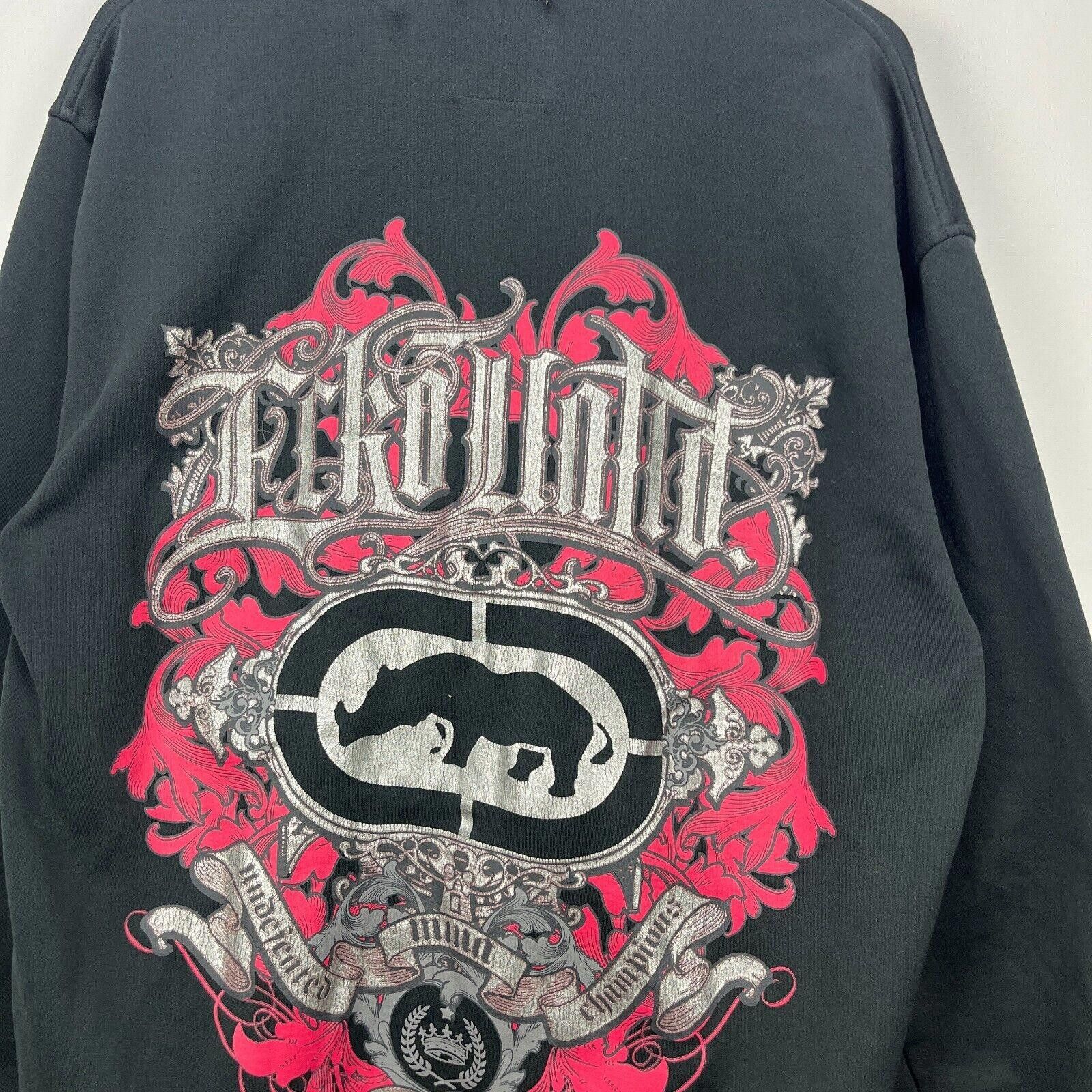 Ecko Unltd. Vintage Y2K Ecko MMA Unlimited Track Jacket Sweater XXL Size US XXL / EU 58 / 5 - 2 Thumbnail