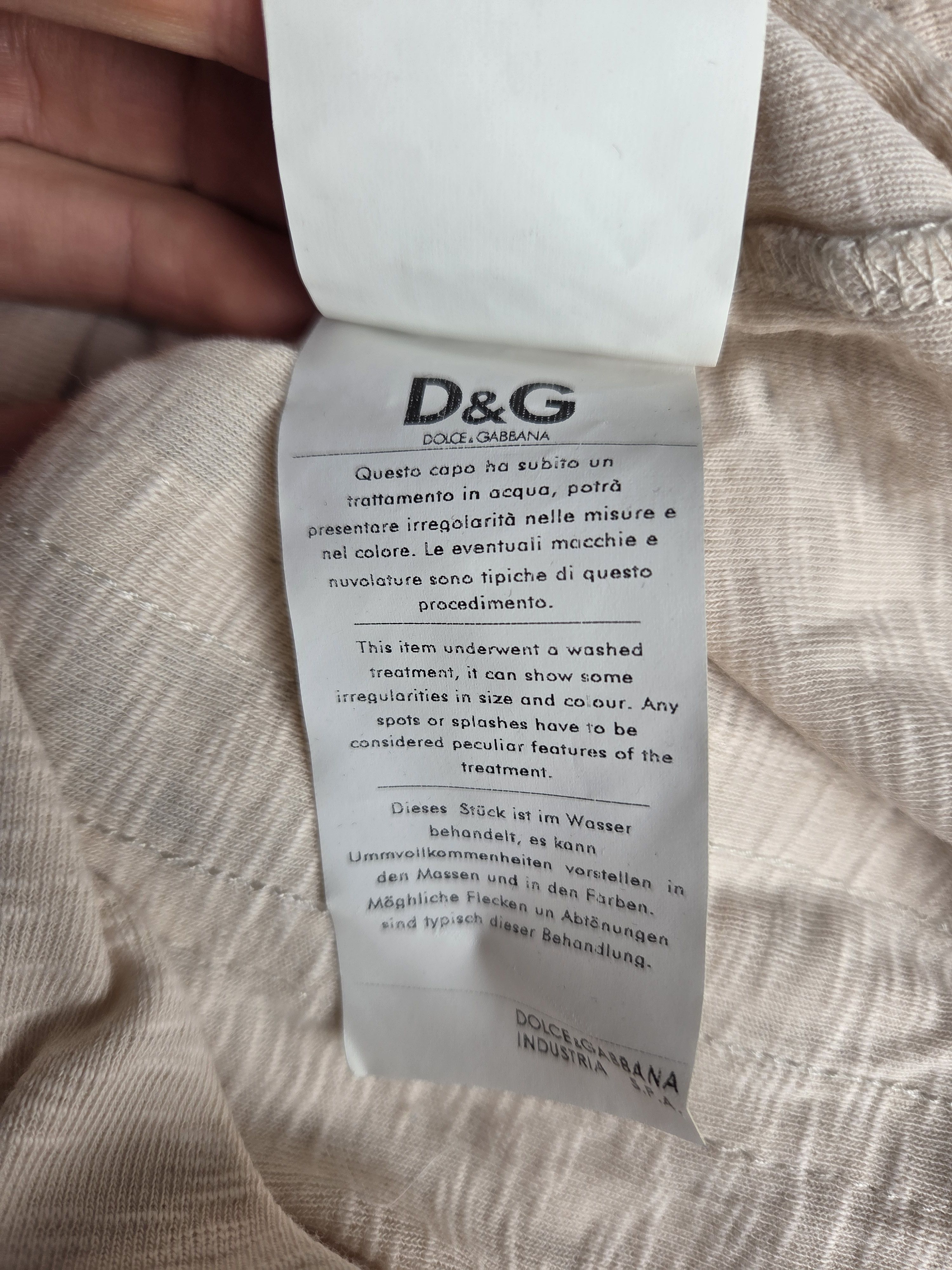 Dolce & Gabbana Dolce & Gabbana graphic T-shirt Size US XXL / EU 58 / 5 - 7 Thumbnail