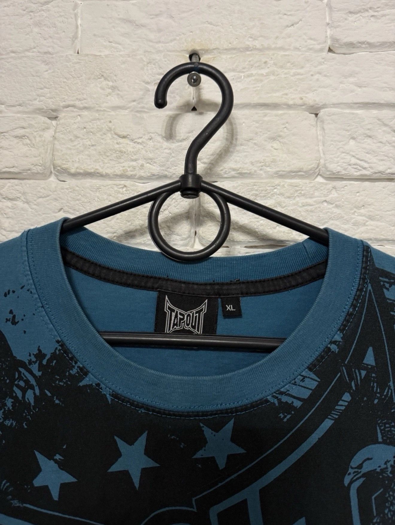 Tapout Vintage Tapout Y2K Huge Logo T-shirt Undergound Sz XL Size US XL / EU 56 / 4 - 4 Thumbnail