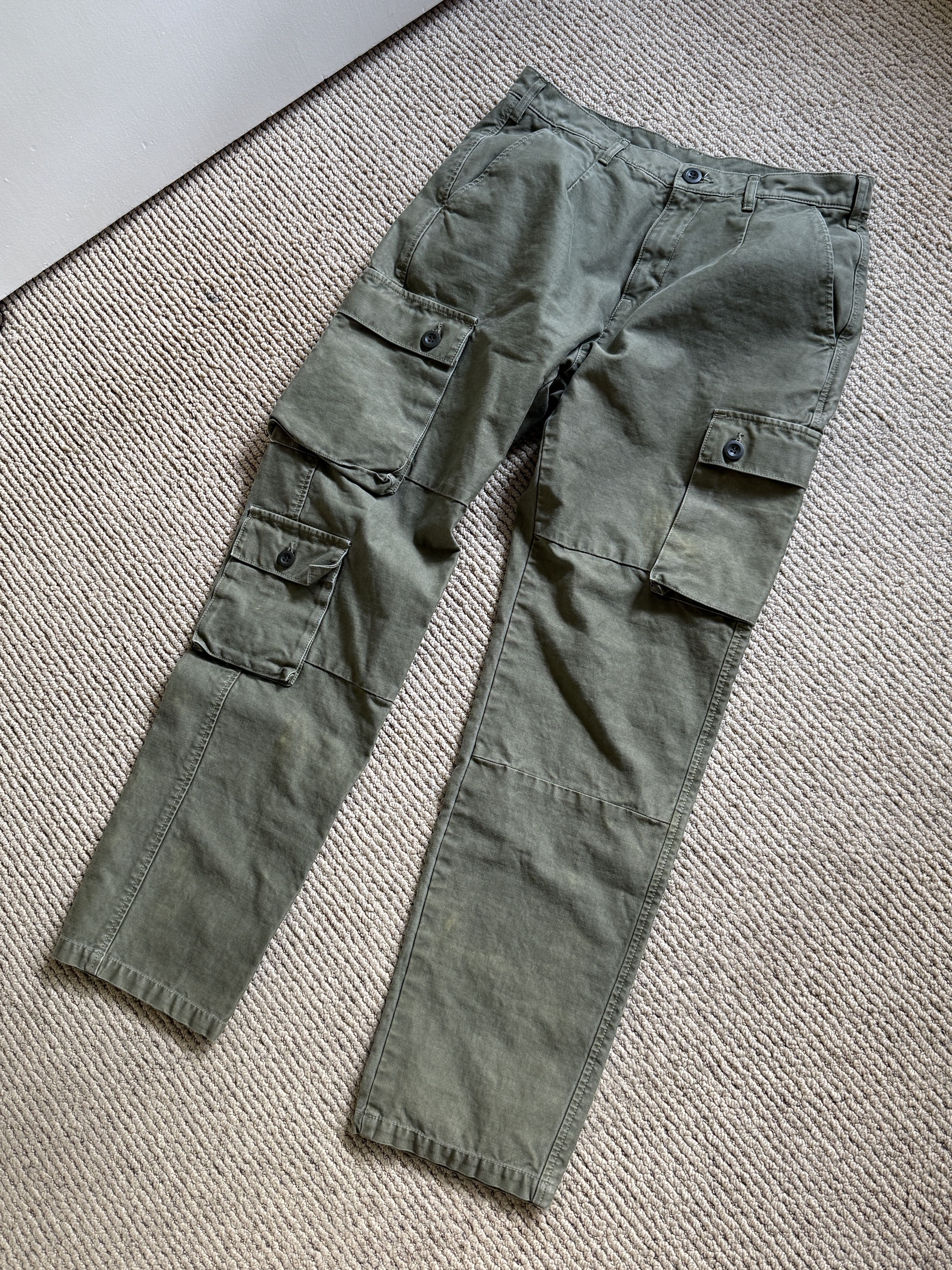 John Elliott John Elliott Techno Utility Pants Size 2 Olive, MIJ Size US 31 - 1 Thumbnail