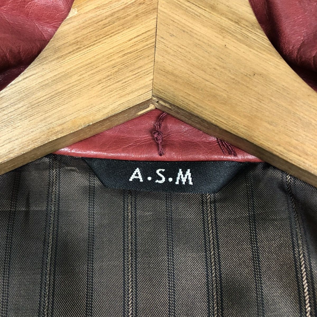 Japanese Brand 🔥VINTAGE BONDAGE LEATHER BIKER JACKET ASM ISSEY MIYAKE Size US M / EU 48-50 / 2 - 19 Thumbnail