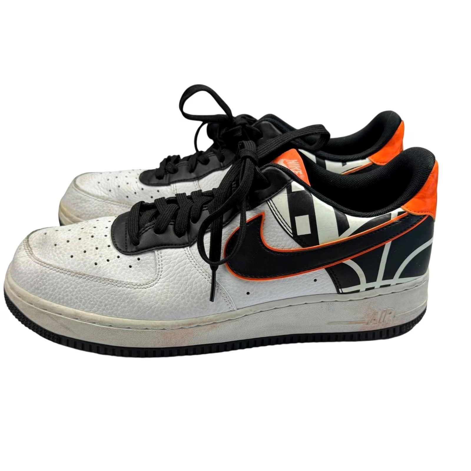 Nike Nike Air Force 1 One '07 LV8 Low White/Black 823511-104 Men's Size 11 Sneaker, Leather, Basketball, Retro, Hip Hop, Casual, 2017, Nike Size US 11 / EU 44 - 6 Thumbnail