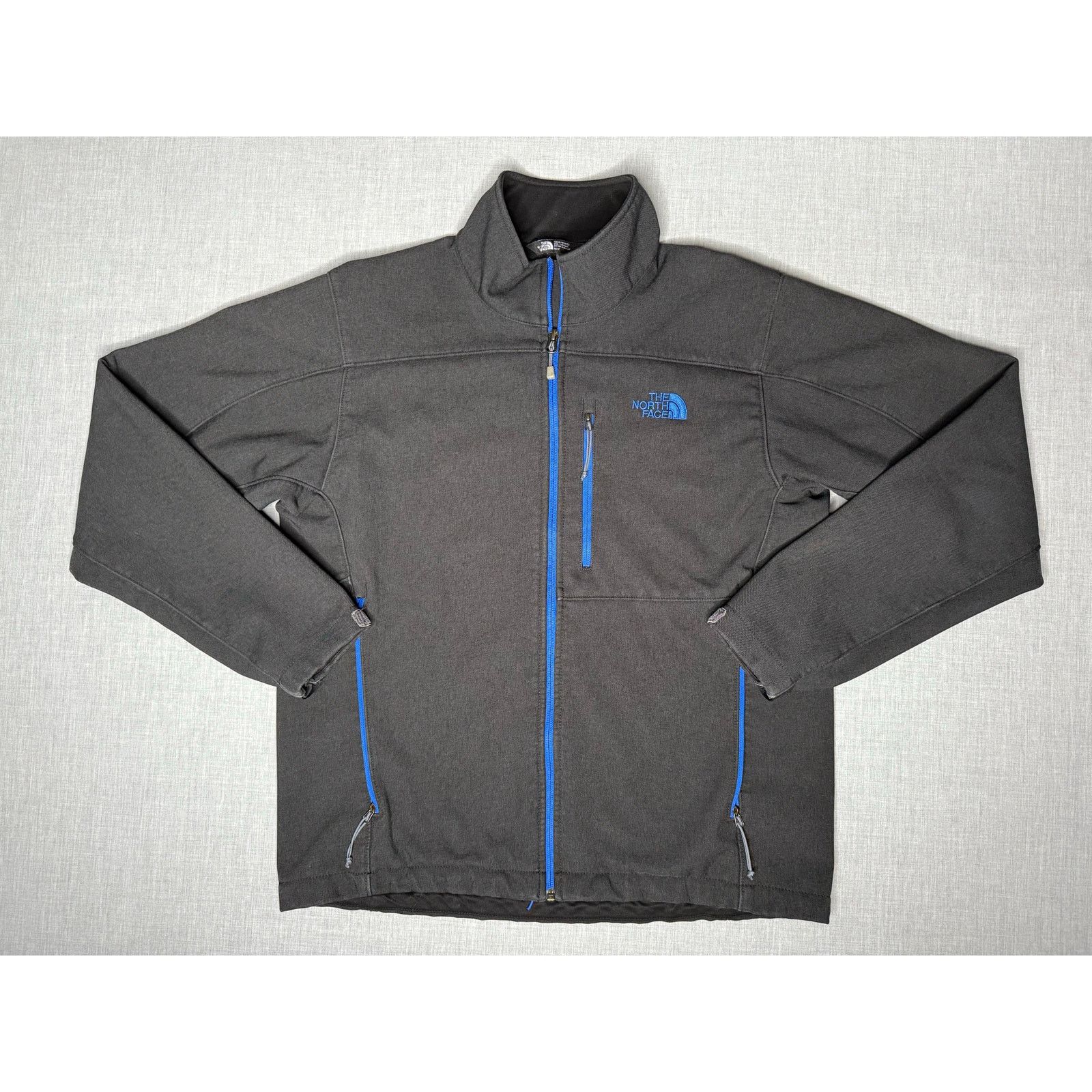 The North Face The North Face Full Zip Blue Accent Collared Jacket Medium Size US M / EU 48-50 / 2 - 1 Thumbnail